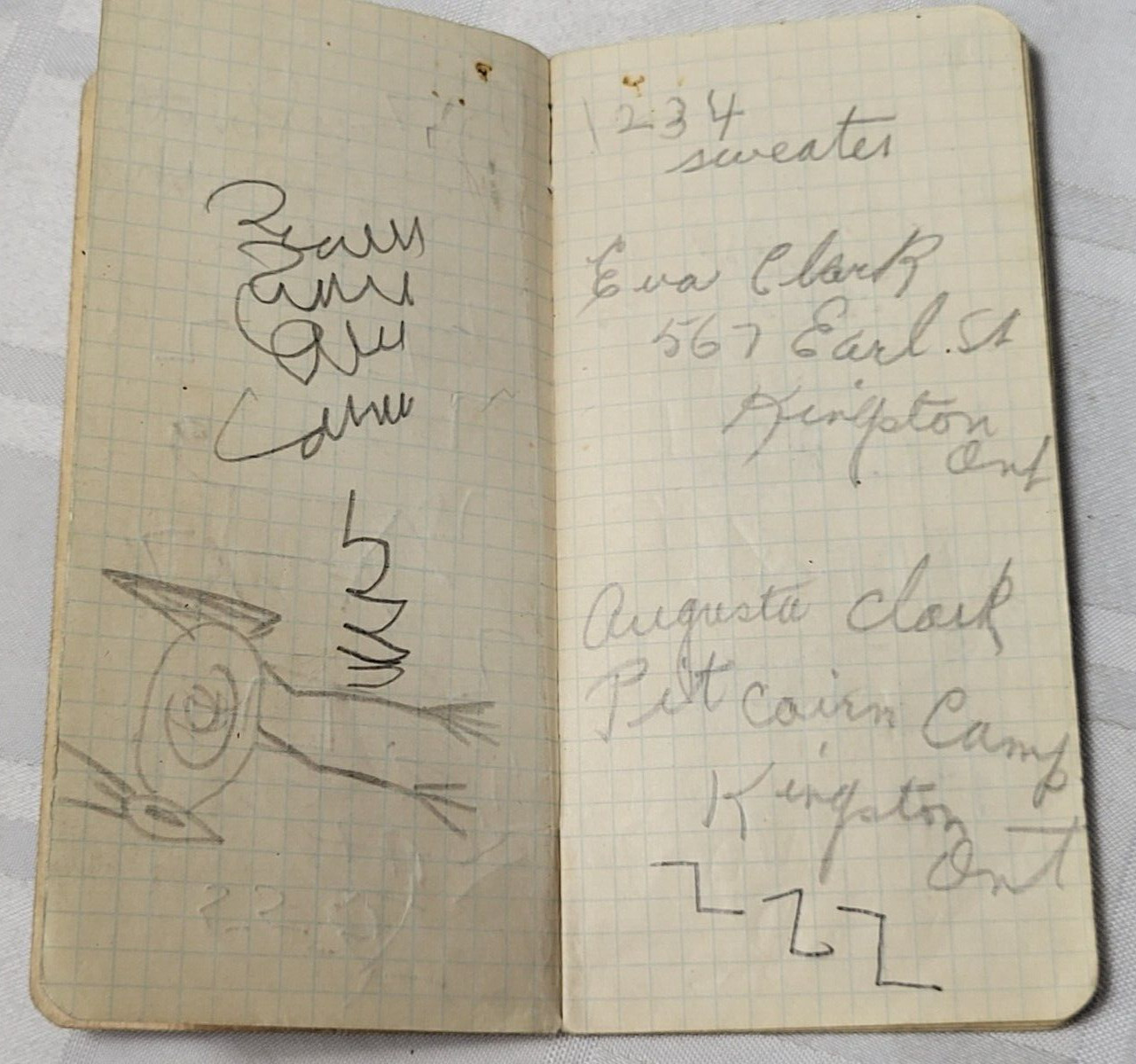1940&rsquo;S PLYMOUTH TWINE POCKET NOTEBOOK CALENDAR ANTIQUE ADVERTISING FARMING ROPE