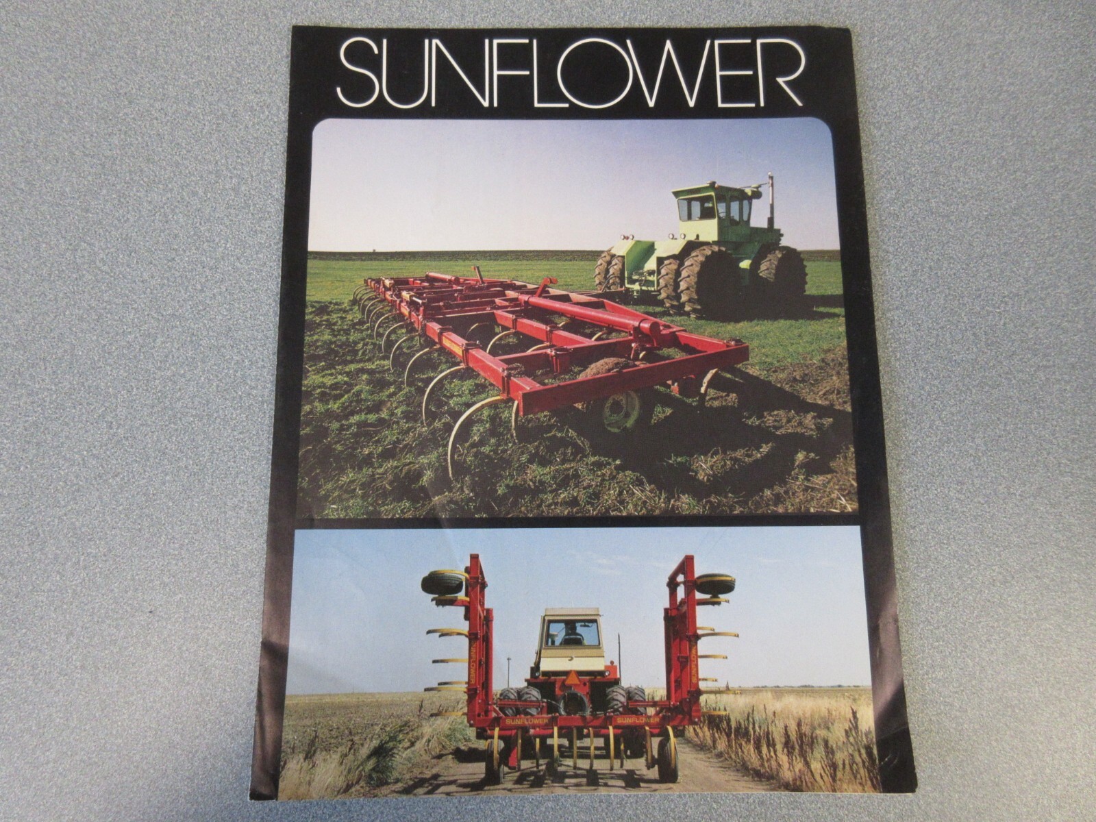 Sunflower Chisel Plow Brochure, 4 Page
