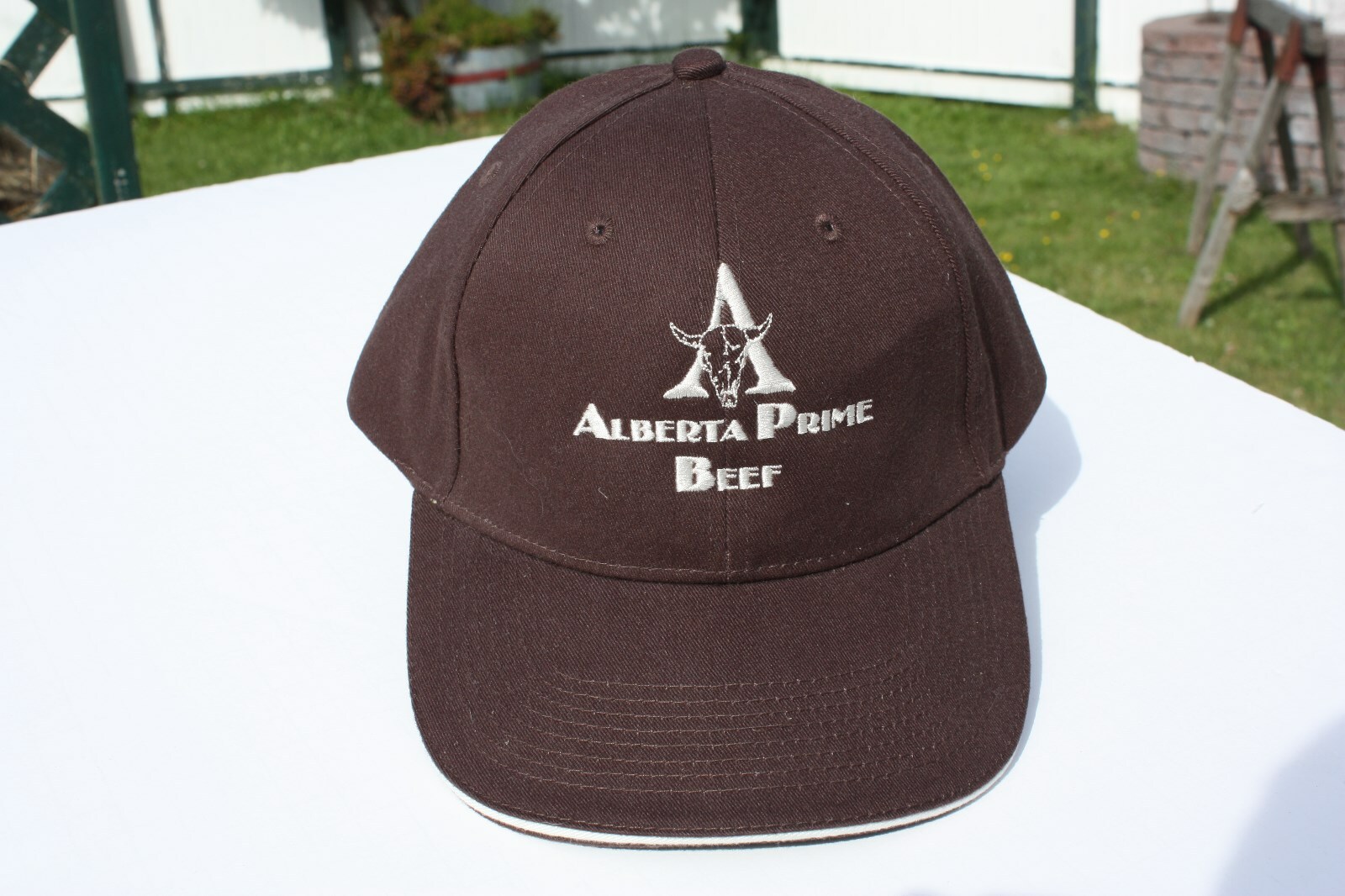 Ball Cap Hat – Alberta Prime Beef – Cattle Steer Farm (H2033)