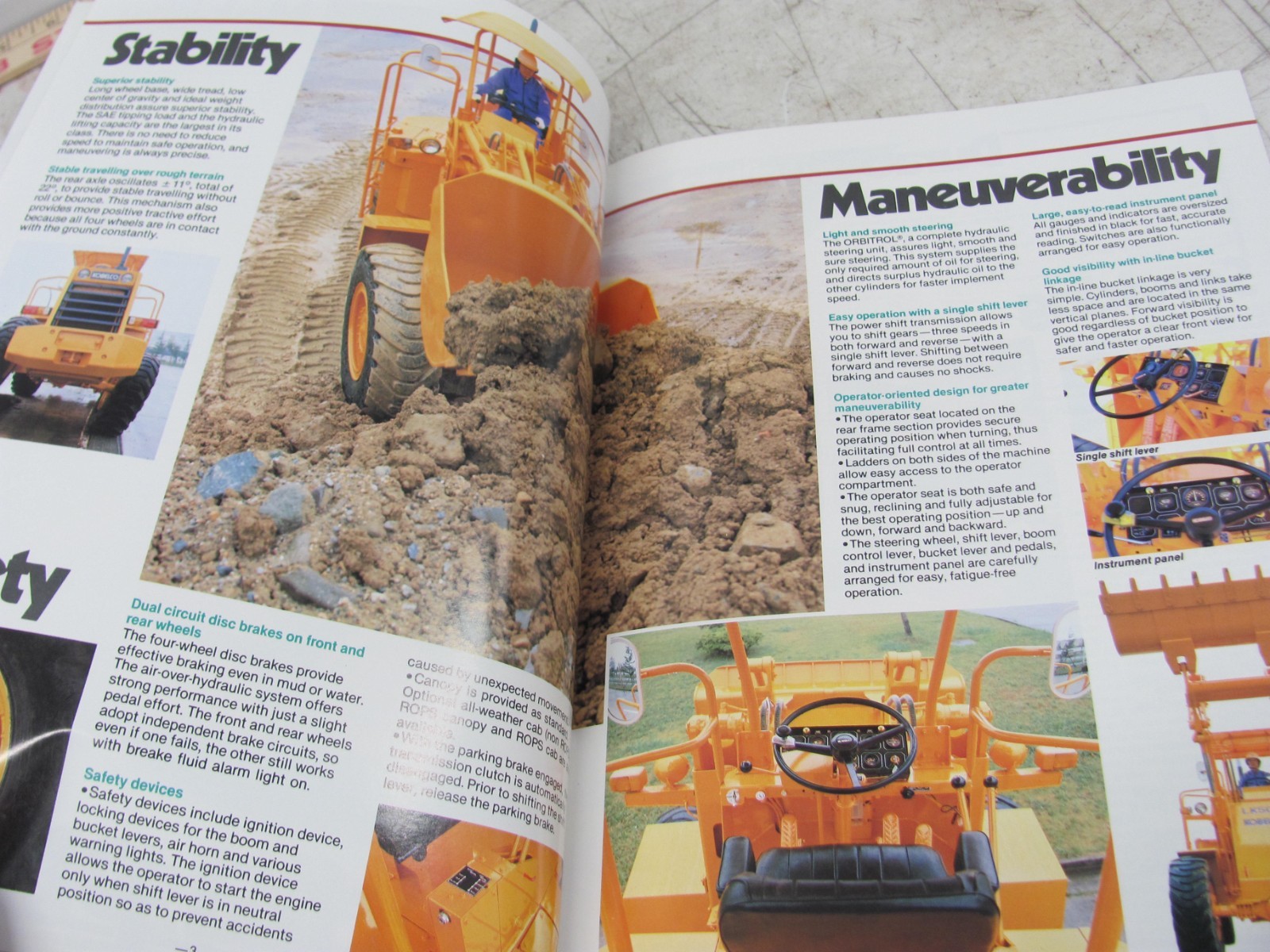 Kobelco LK500 Wheel Loader LK500-104 Sales Brochure 84093500 (F)