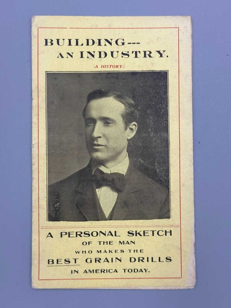 c 1890 FETZER GRAIN DRILL Farm Advertising Booklet SPRINGFIELD Illinois