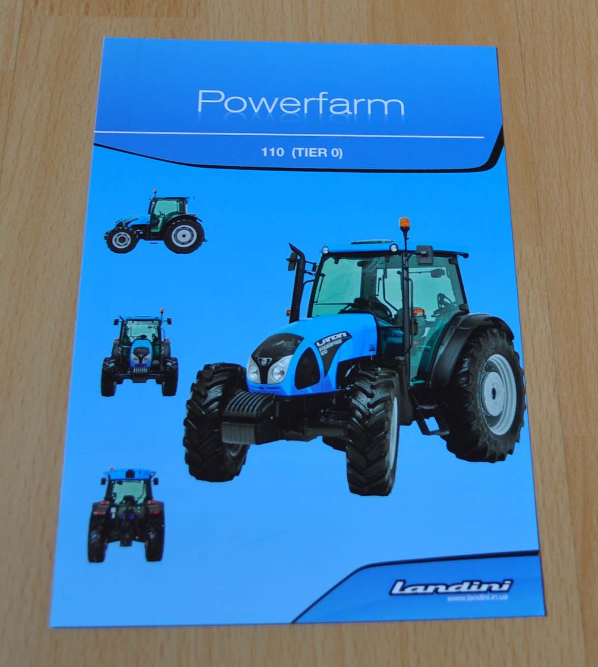 Landini Powerfarm Tractor Agriculture Brochure Prospekt