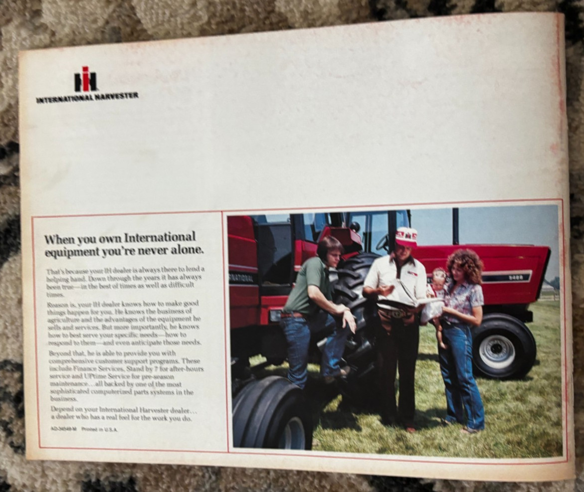 International Harvester Buyers Guide For 1983 Brochure DCPA26