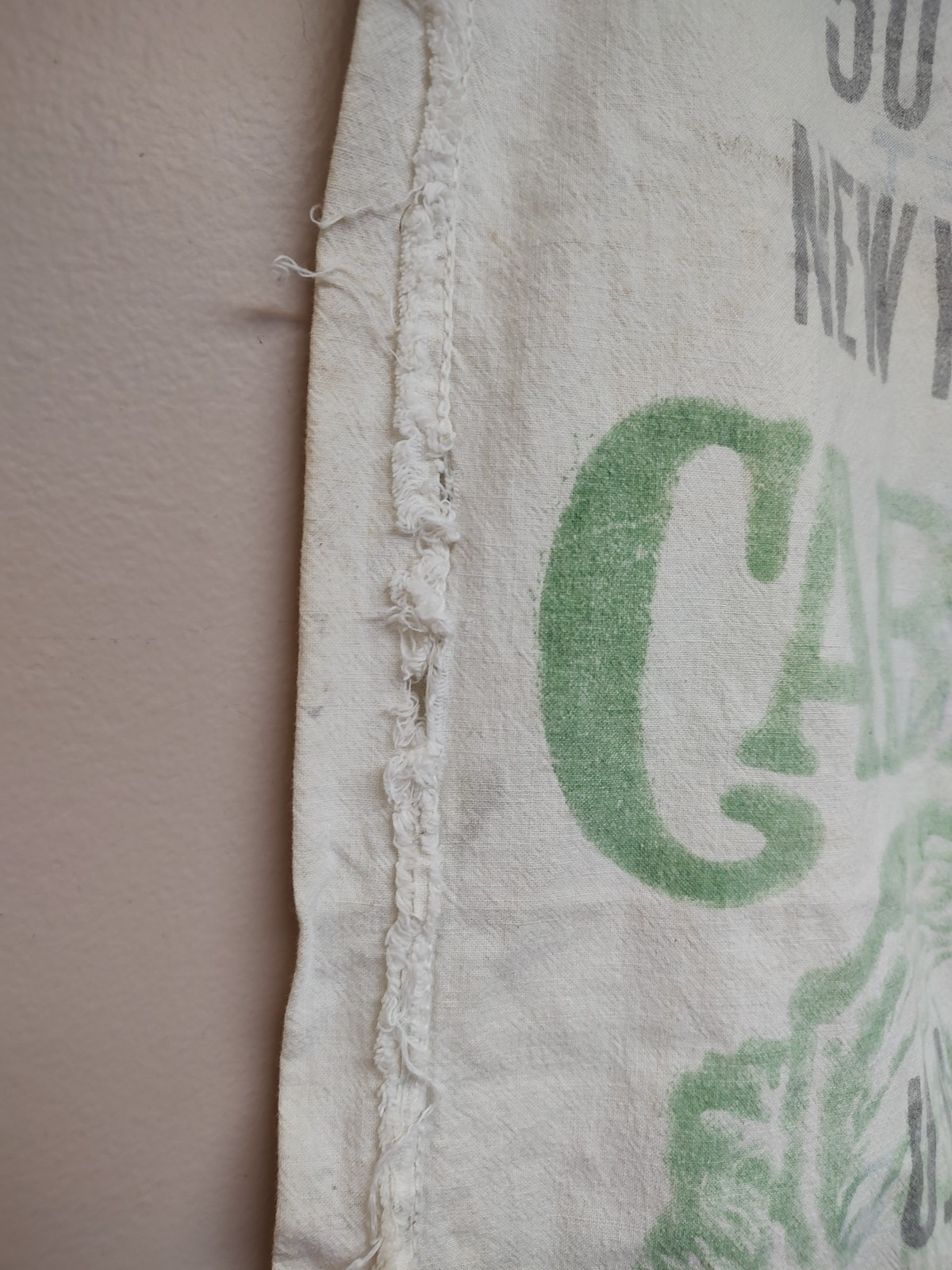 G.G. Kramp NY State US No 1 Cabbage 50 Lb/Hershey 100 Lb Cane Sugar Cuba Bag