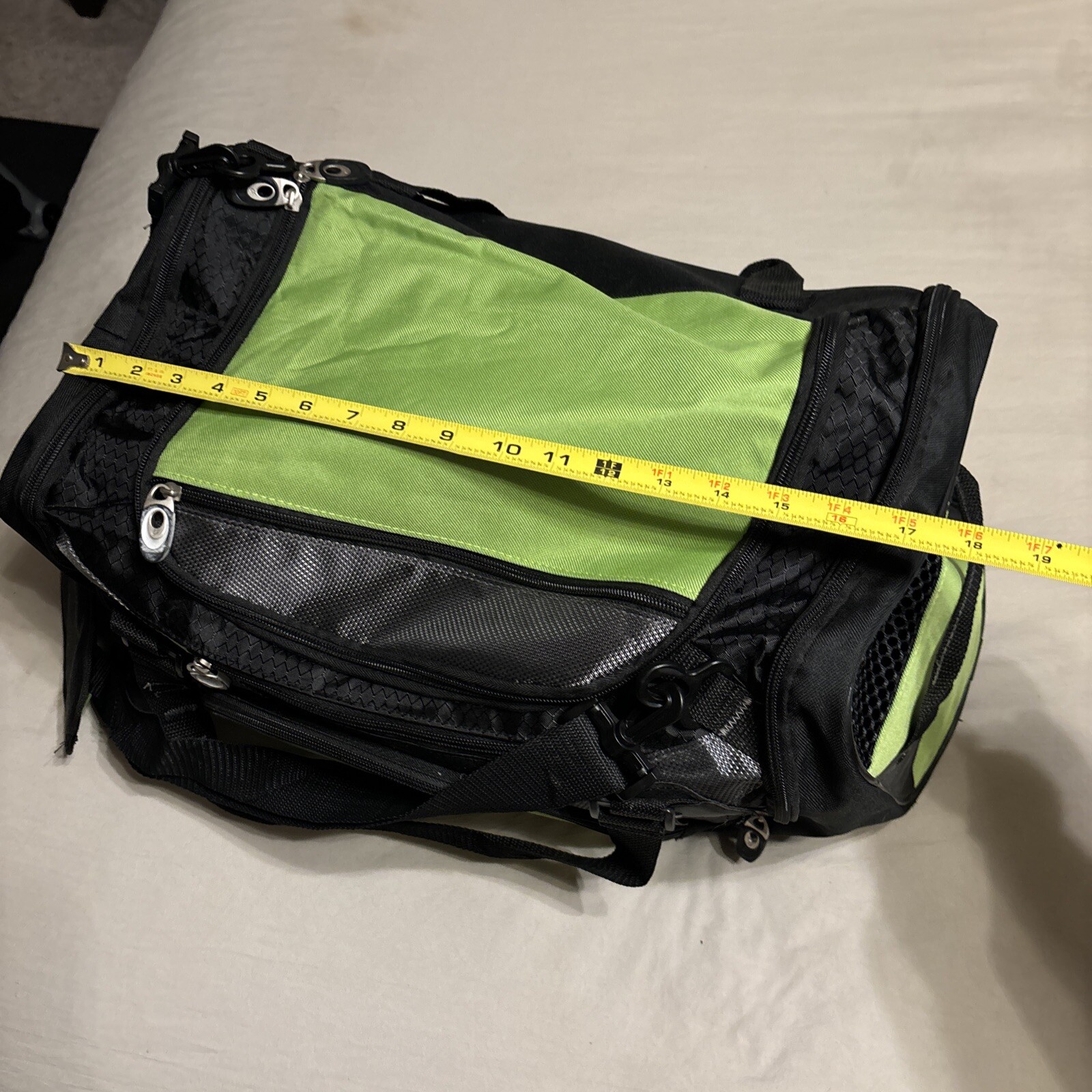 Vintage Defunct NEW Monsanto St Louis MO Duffle/Gym Bag Bayer Free Shipping