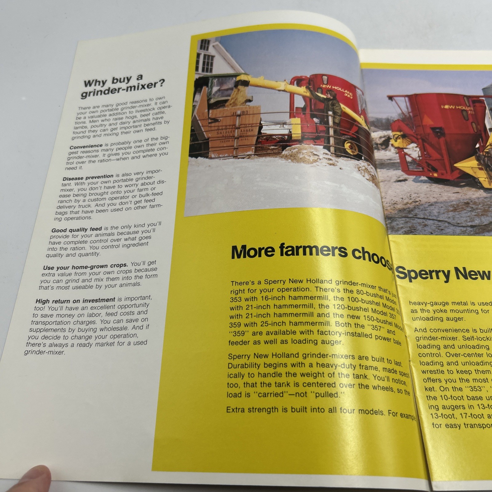 New Holland Grinder-Mixers