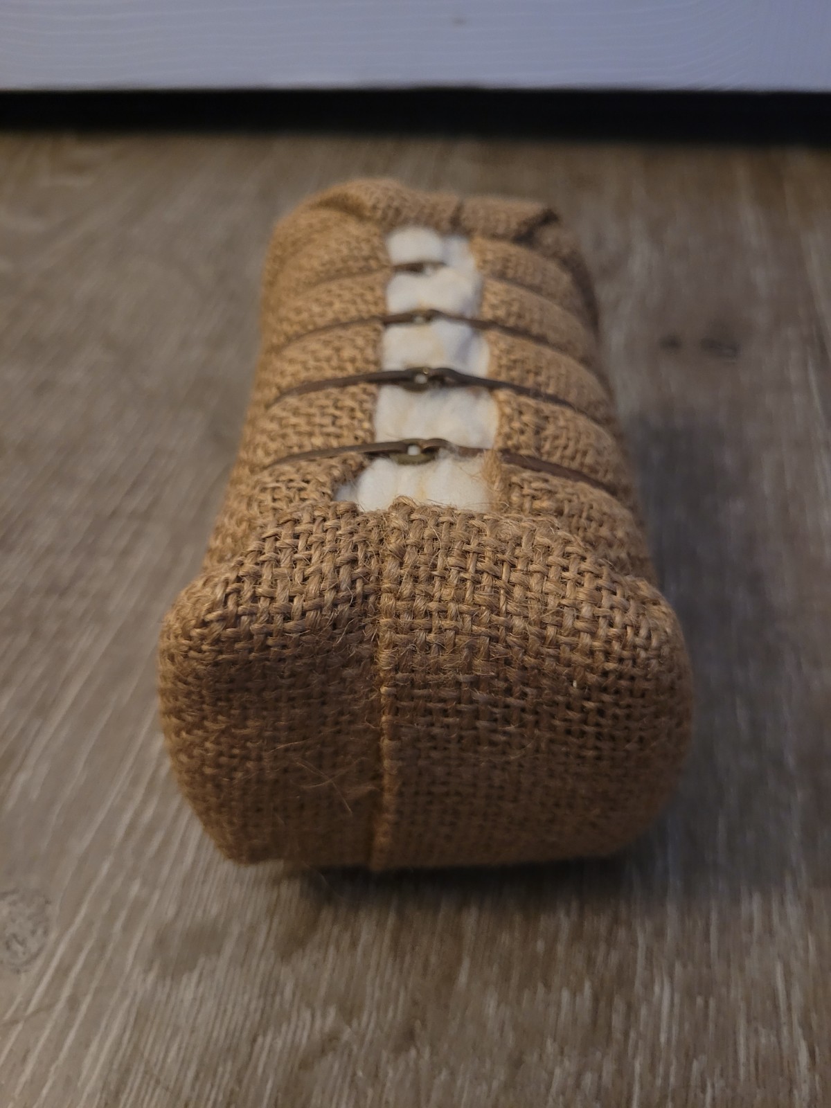 Vintage Miniature Cotton Bale Souvenir