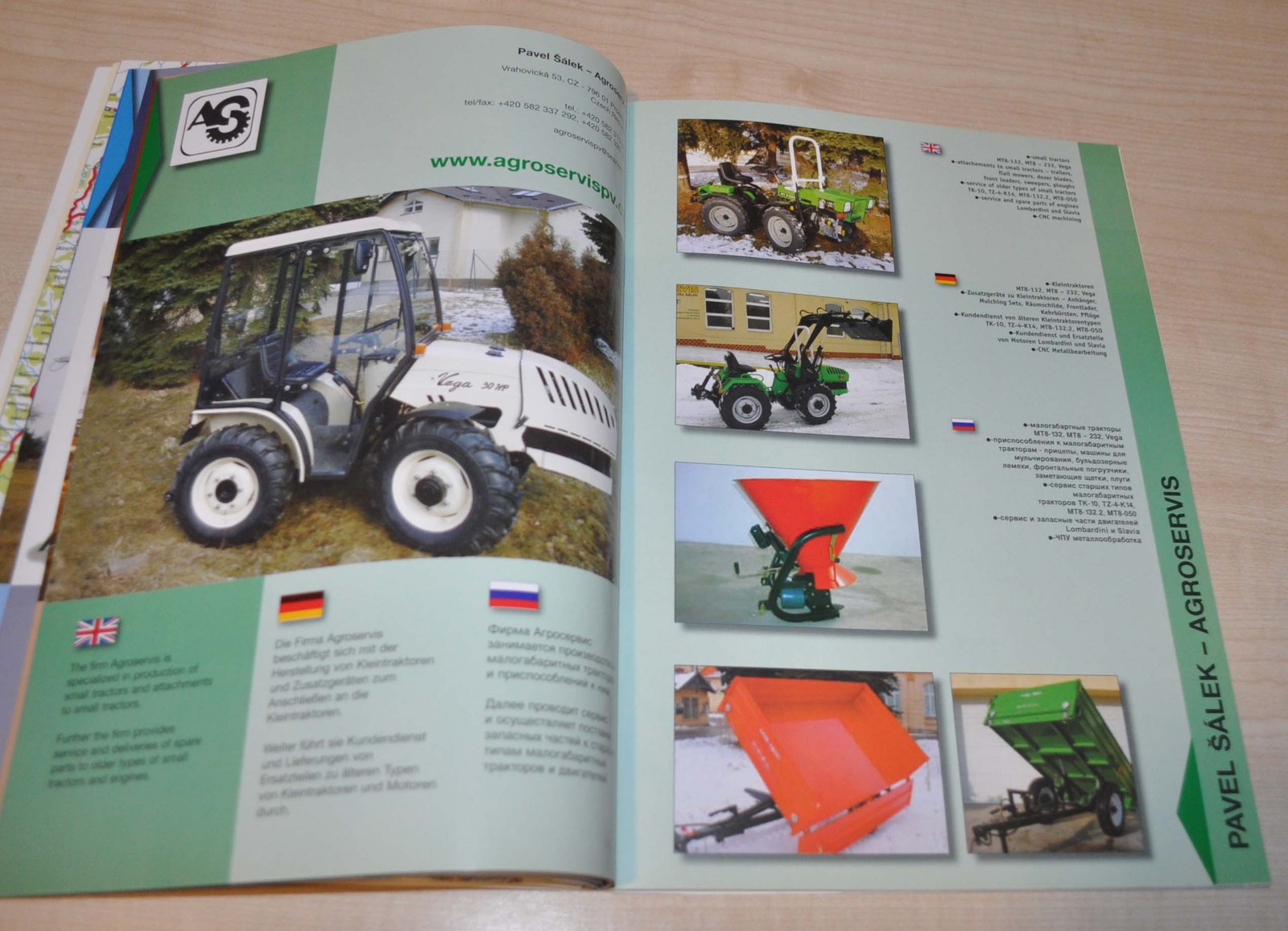 Czech Republic CZ 2007 Brno Catalog Agricultural Machinery Brochure Prospekt