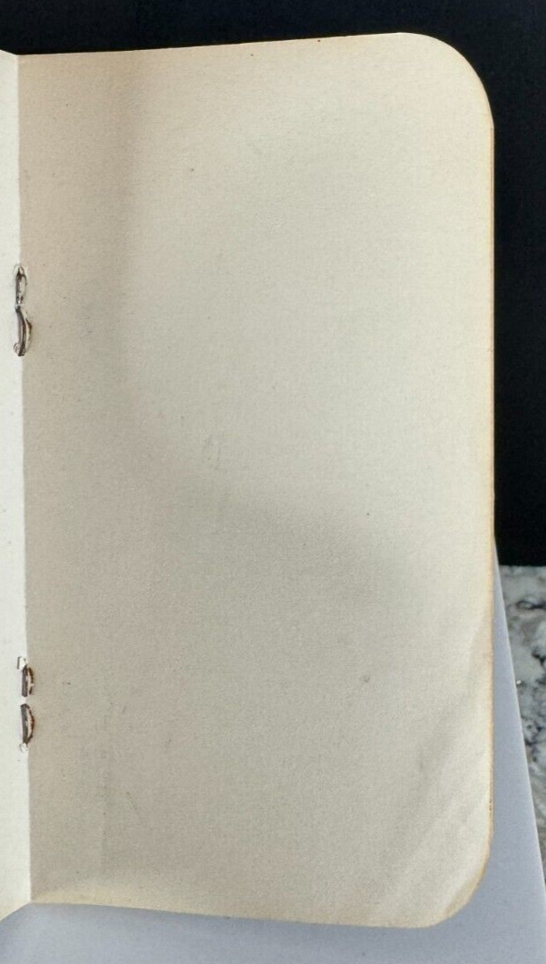 Vintage 1953 USS American Steel & Wire Hammond Lumber Co. Hammond IL Memo Book