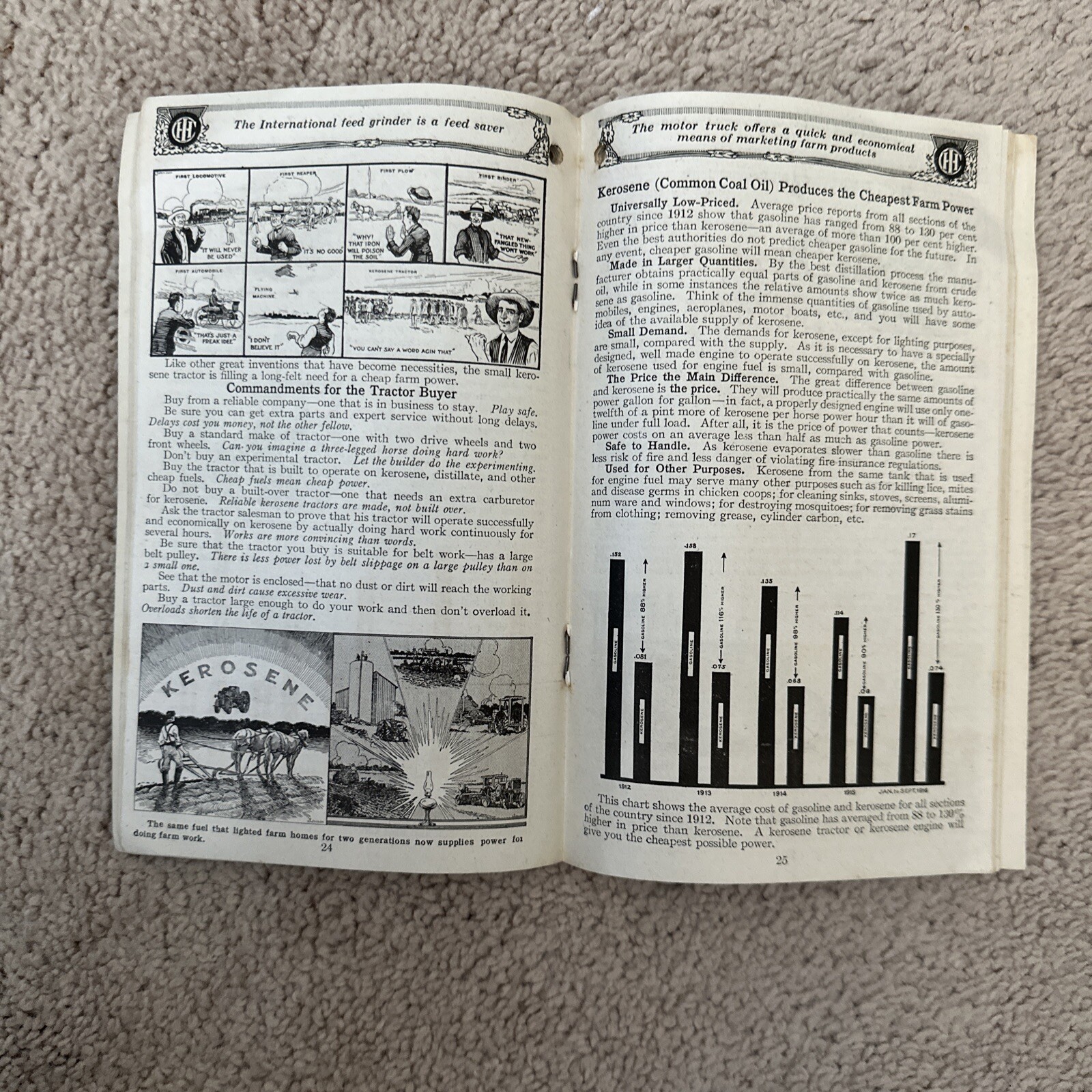 1917 International Harvester Co. Of America Inc. Farmers Almanac