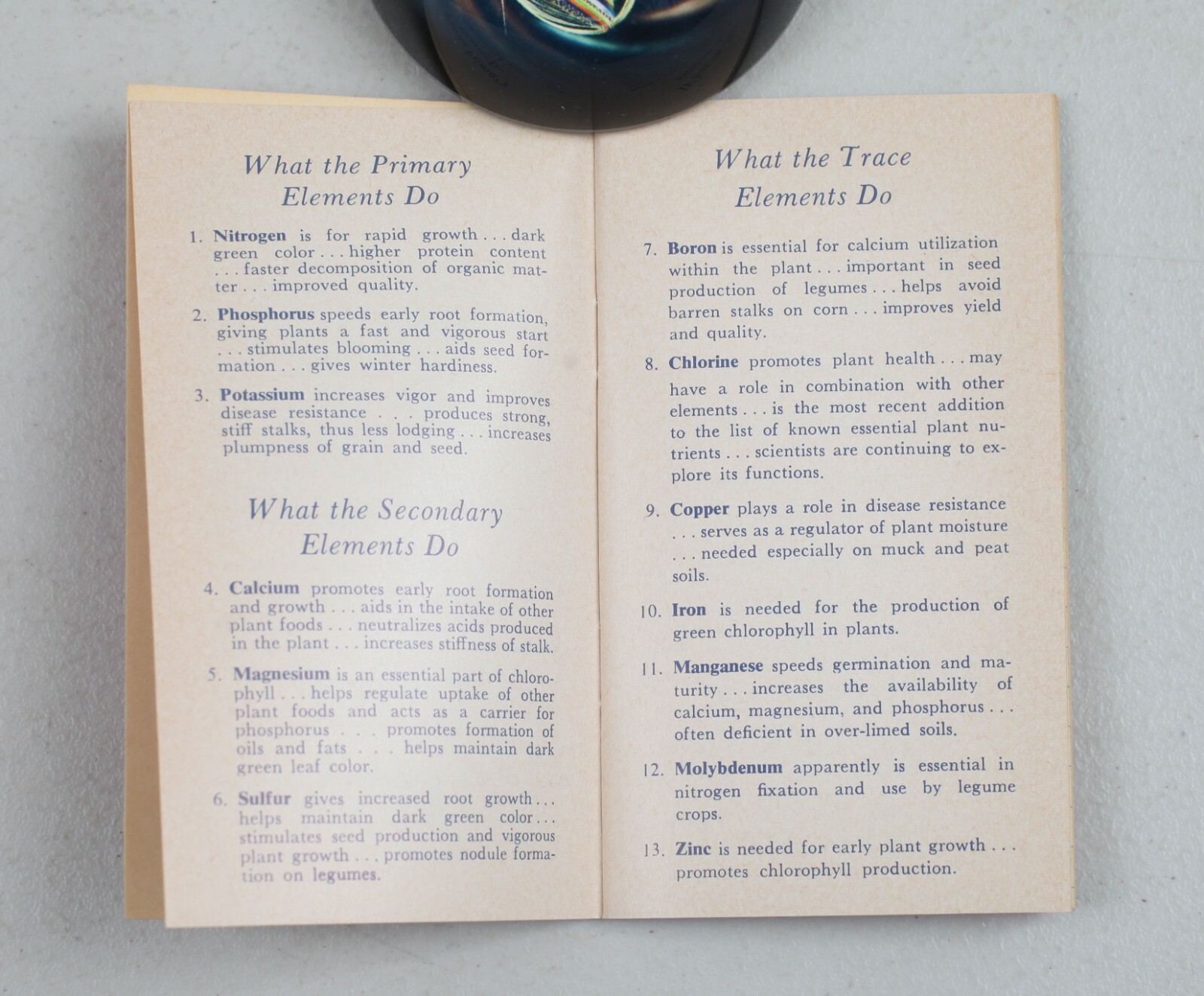 Vintage Farmers Pocket Memo Book 1965 Royster Bonanza Fertilizer