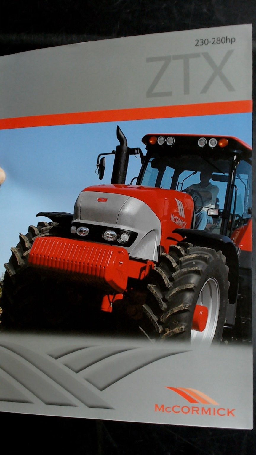 McCormick ZTX Tractor Brochure 230-280hp Agriculture Vintage