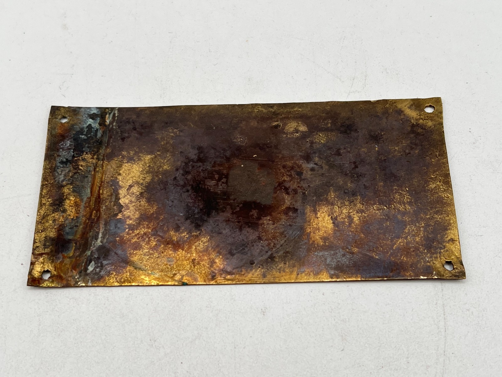Vintage Davis Mfg. Inc. Wichita, Kansas KS Skyline Products Brass Tag / Plate