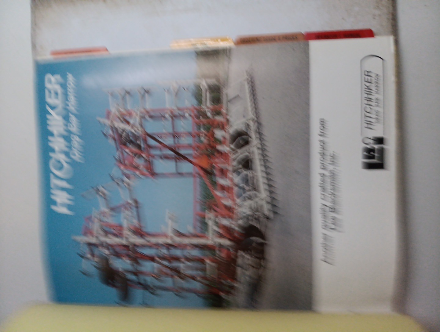 Hitchhiker Drag Bar Harrow Sales Binder Lee Blacksmith Inc.