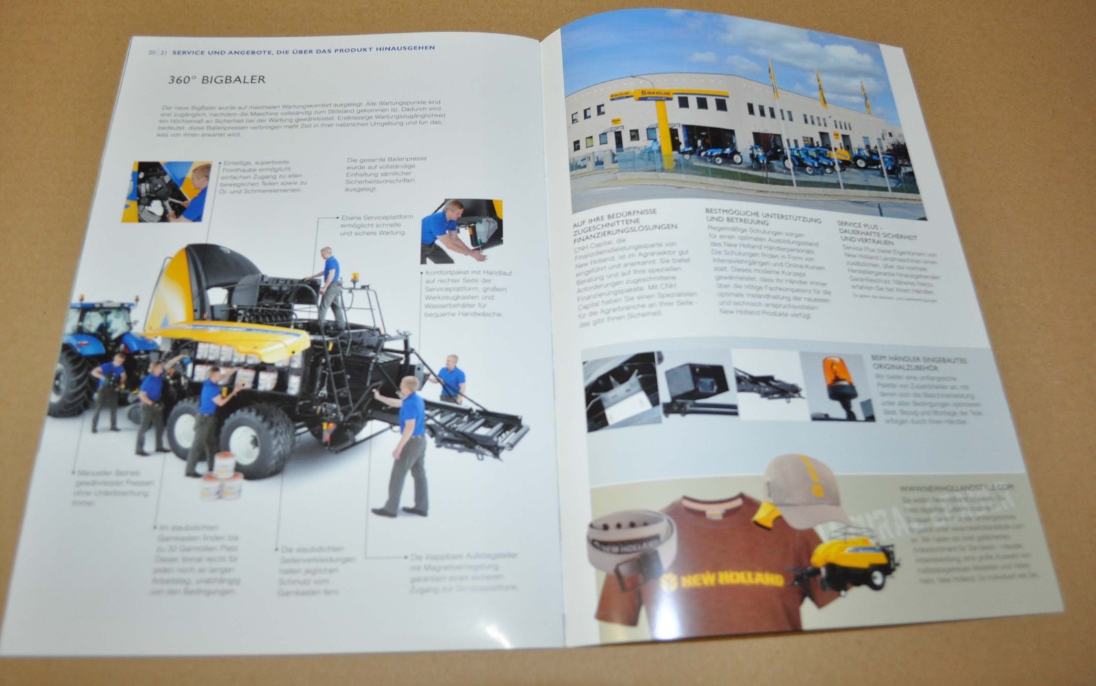 2012 2013 New Holland 870 890 1270 1290 Big Baler Brochure Prospekt DE