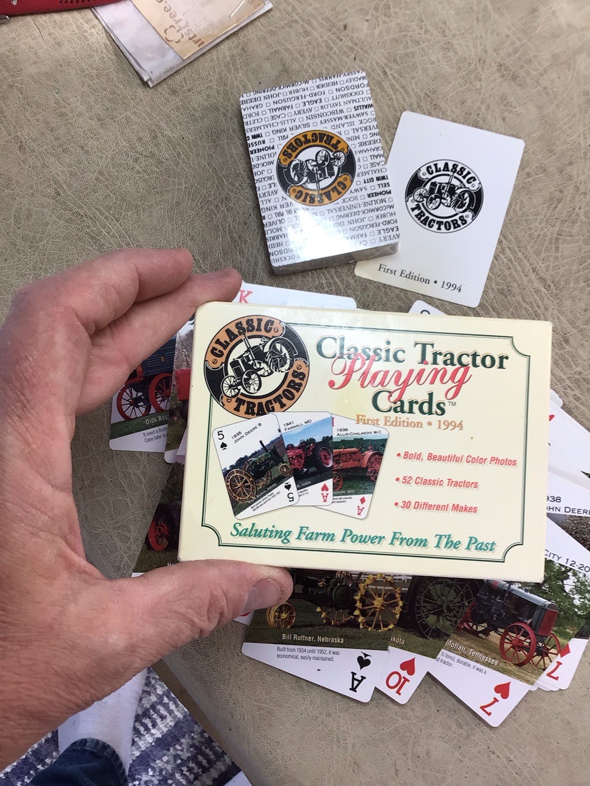 Classic Vintage Tractor 1994 1st Edition Two Decks Of Playing Cards
