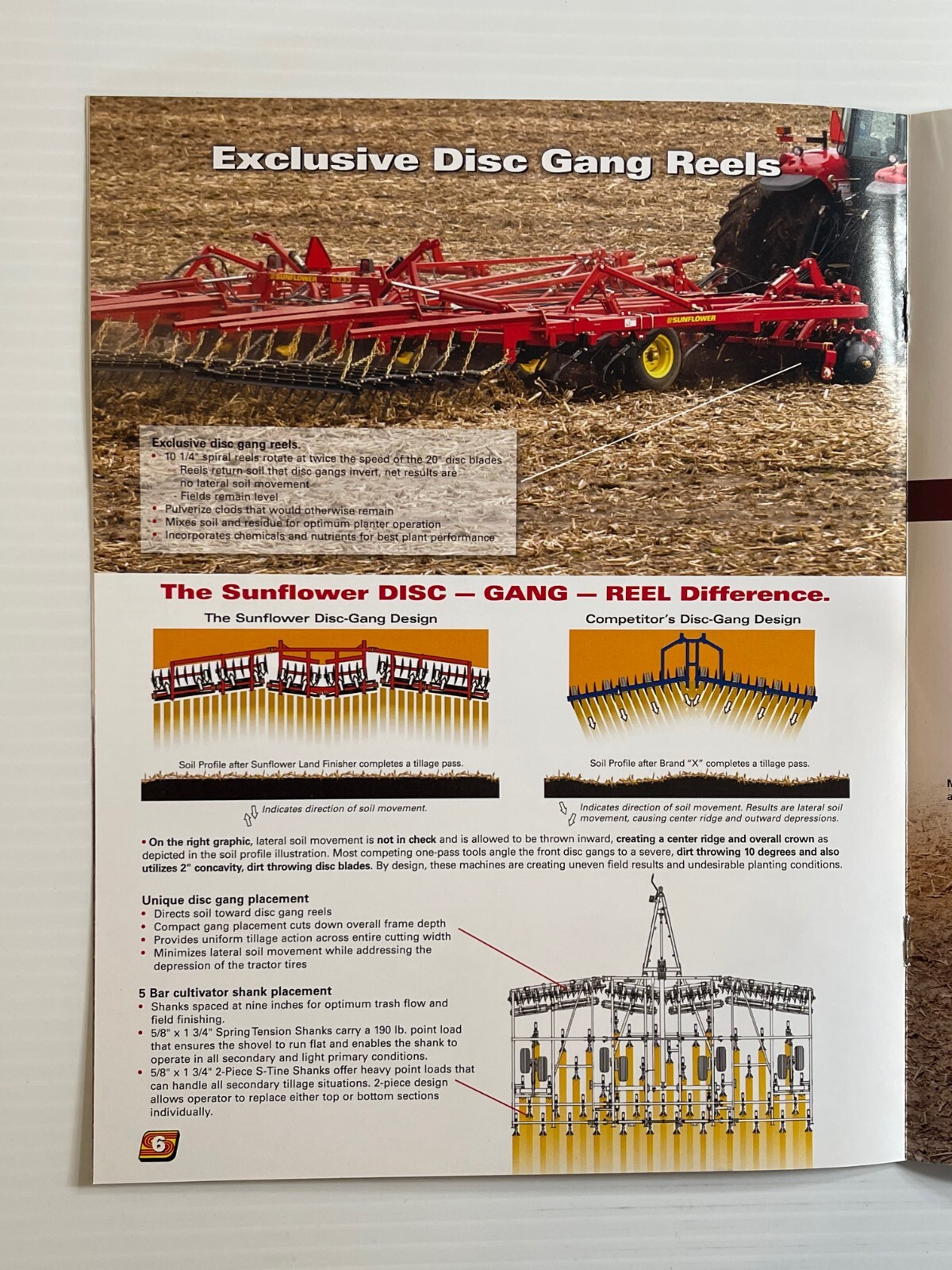 Sunflower – Seedbed Preparation Tools – Sales Brochure *Original Brochure* 2008