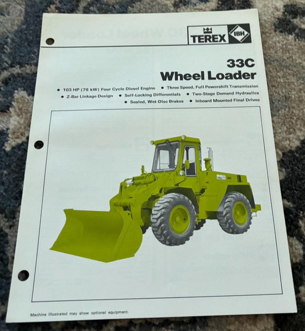 Terex 33C Wheel Loader Brochure DCPA25
