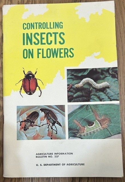 Vtg Controling Insects On Flowers US Department Agriculture 1963 Bulletin No 237