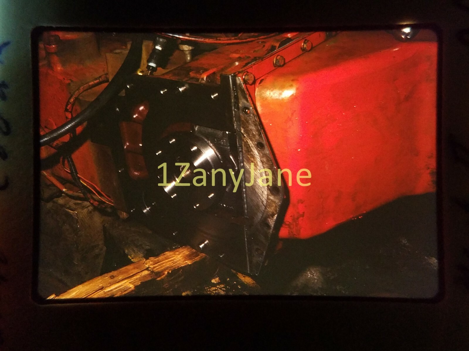 AC1712 35mm Slide of an Allis-Chalmers from MEDIA ARCHIVES MARK II 140 PTO
