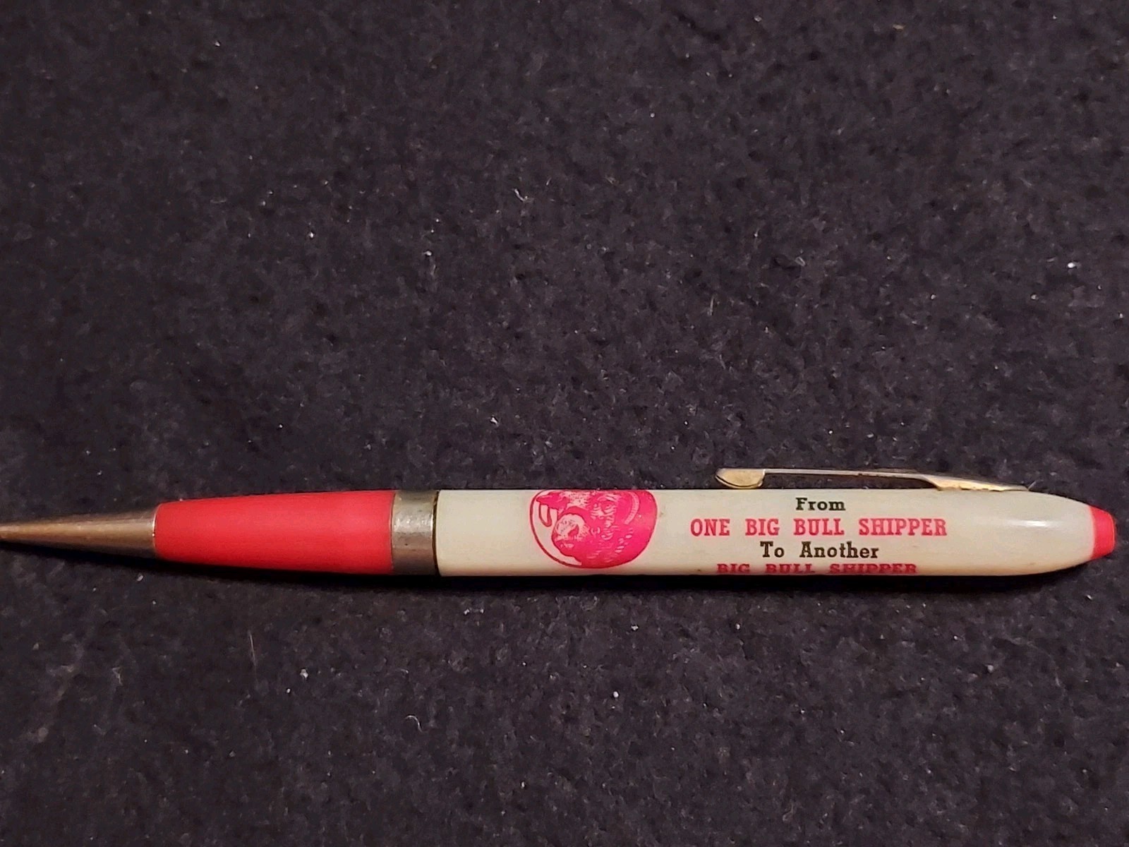 George Van Wald Bull Advertising Mechanical Pencil Fort Thompson South Dakota