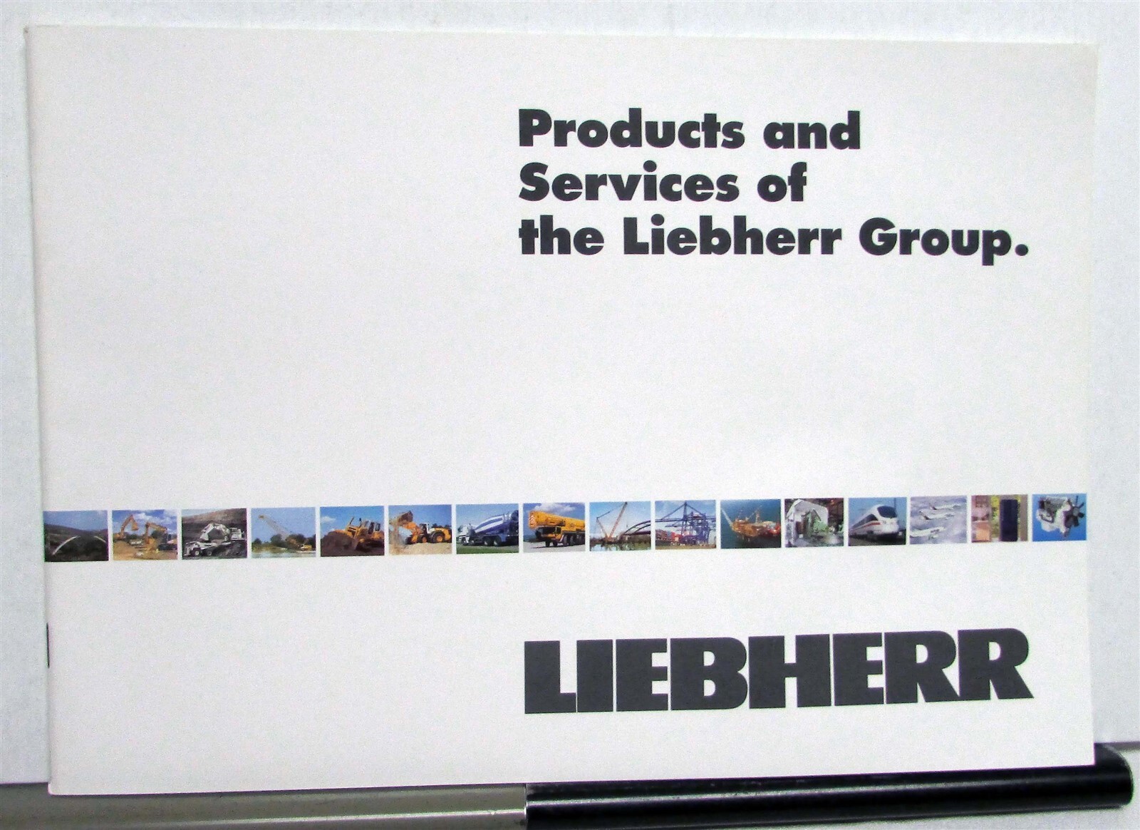 2001 Liebherr Full Line Crane Crawler Loader Specs Construction Sales Brochure
