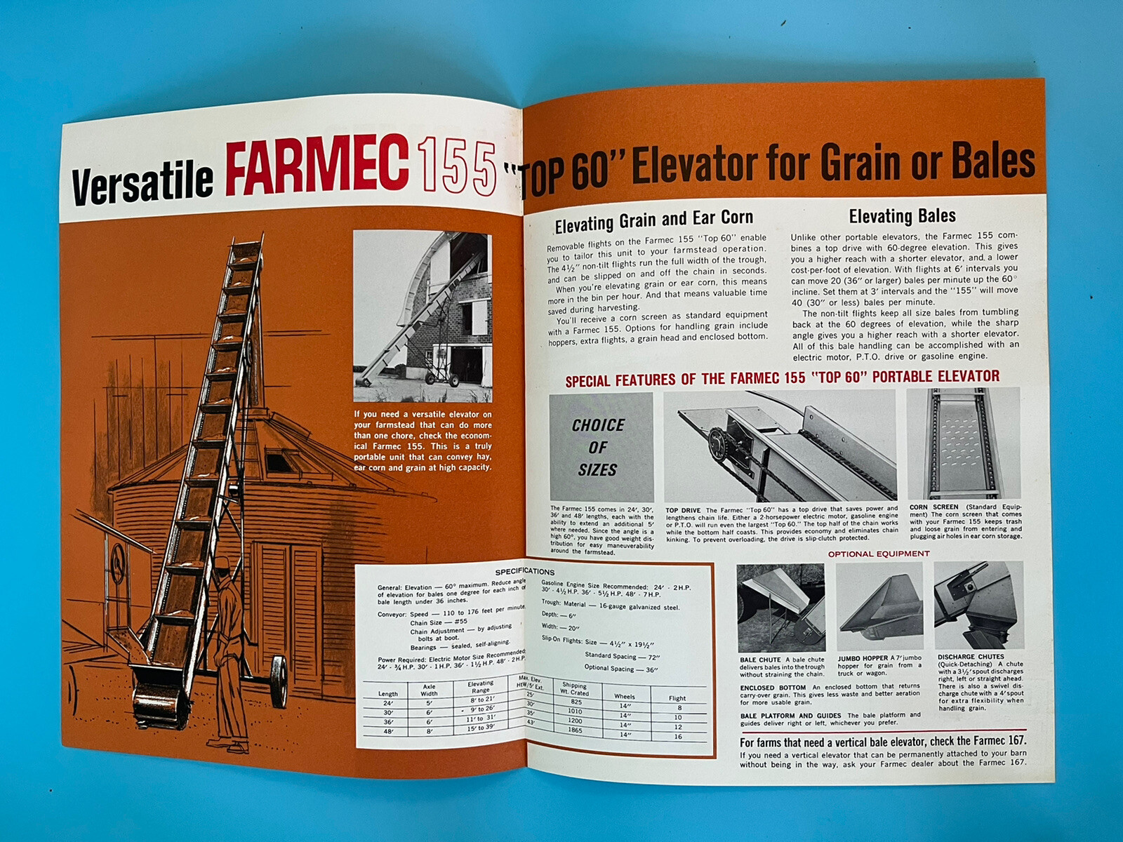 Vintage Set of 4 Farmec Buyers Guide.