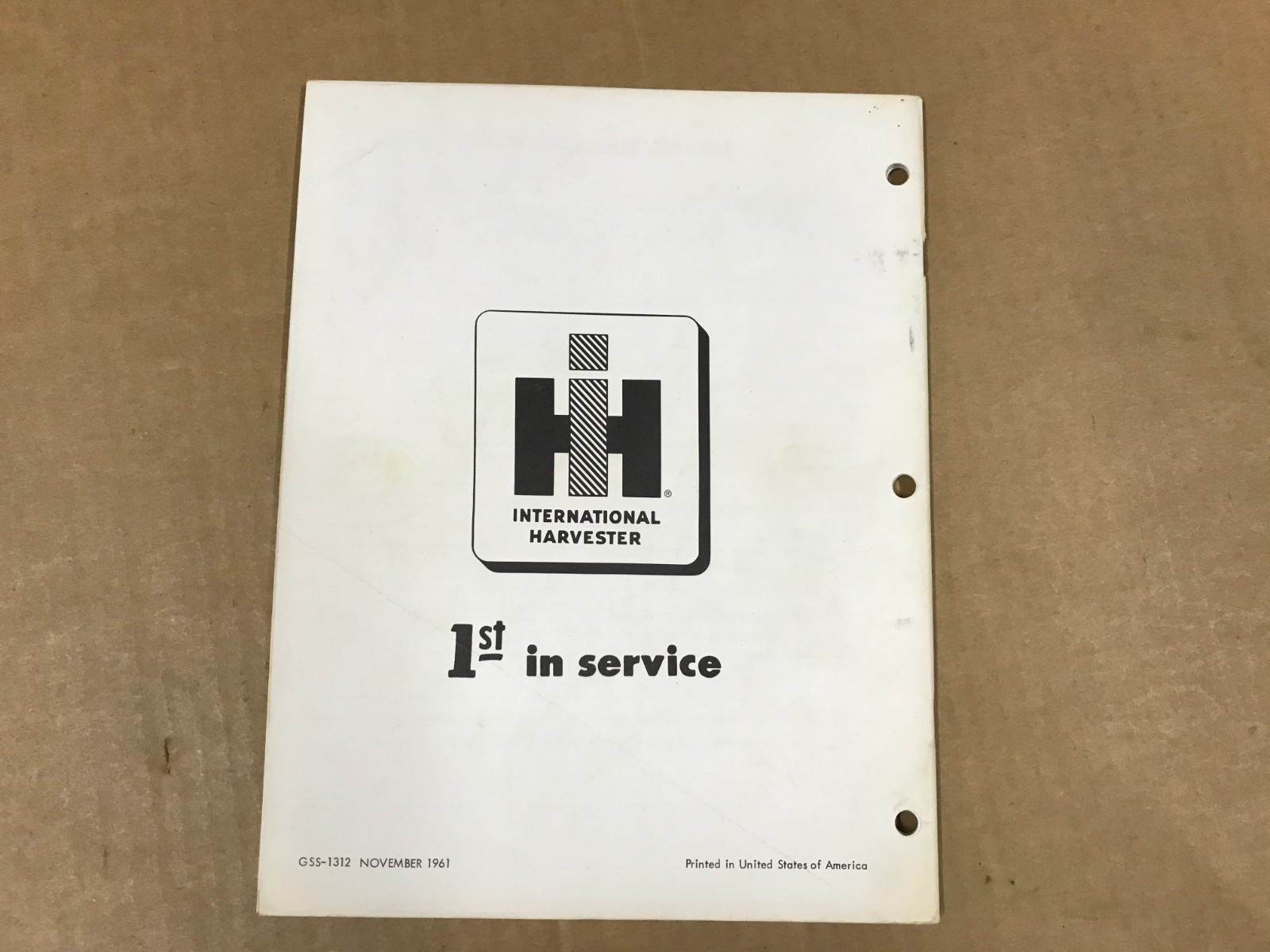 Vintage Blue Ribbon Service – Hydraulic System & Hitch For B-414 Tractors