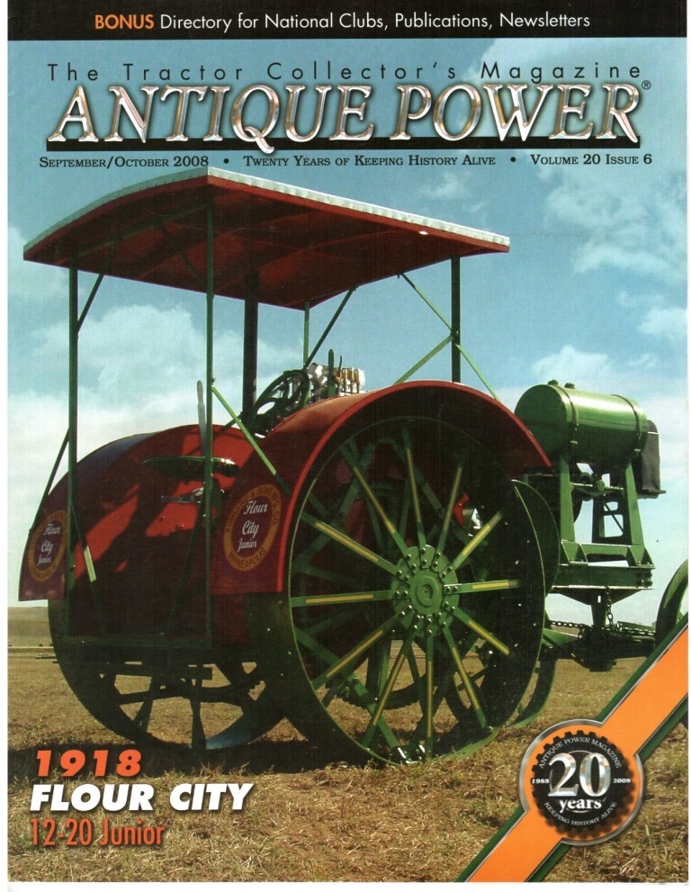 Gravely tractor – Flour City 12-20 – Cockshutt History – AC Allis Chalmers WF
