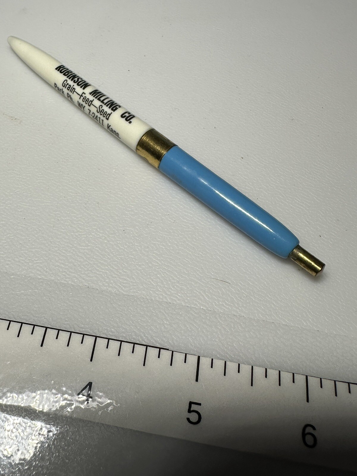 Vintage Robinson Milling Company Kansas Grain Feed Seed Farming Ag Farm Pen