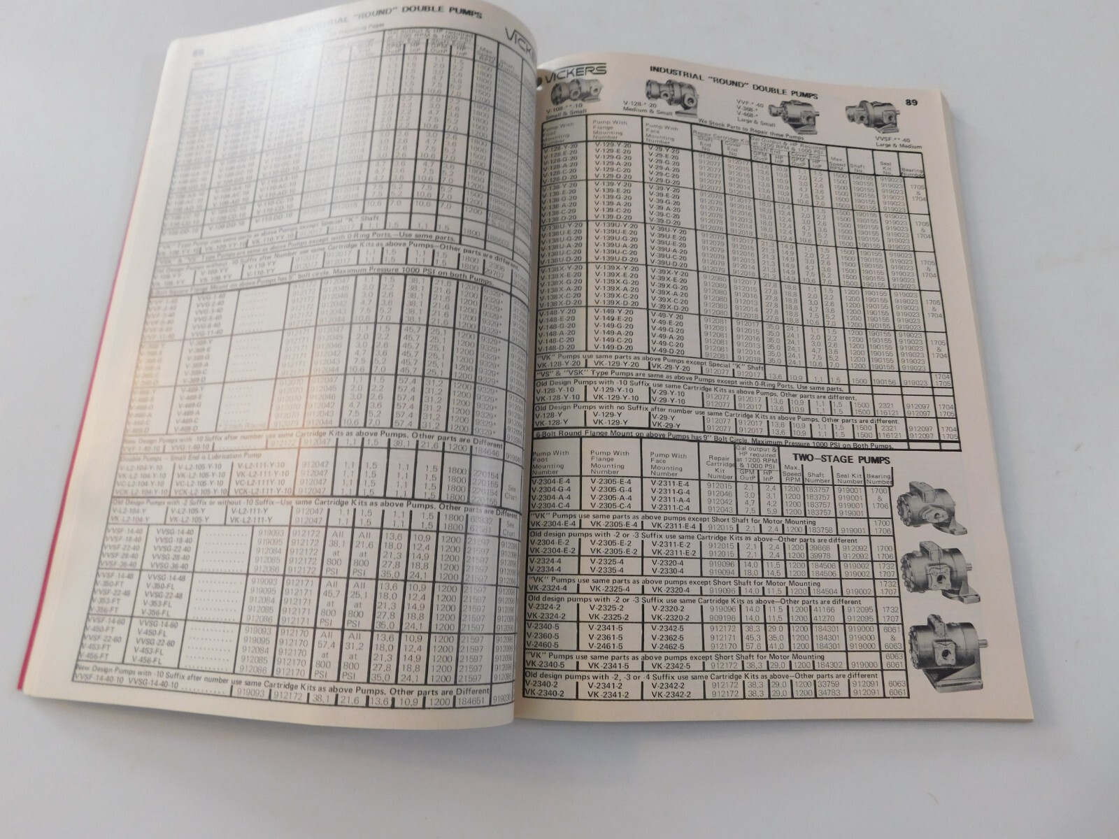 1973 HYDRAULICS CO. RED BOOK PARTS CATALOGUE PRICE GUIDE VG HYDRAULICS & BEARING