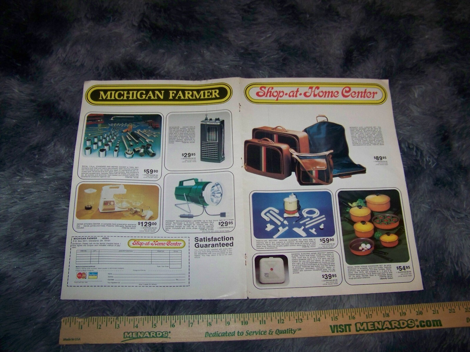 Michigan Farmer Farm / Agricultural Print Ad from Magazine Vintage 1977