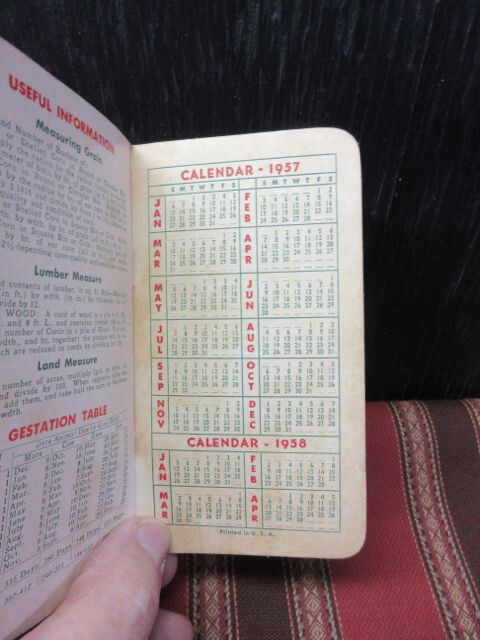 Vintage Armour&rsquo;s Fertilizer / Vertagreen Memo Book from 1957  