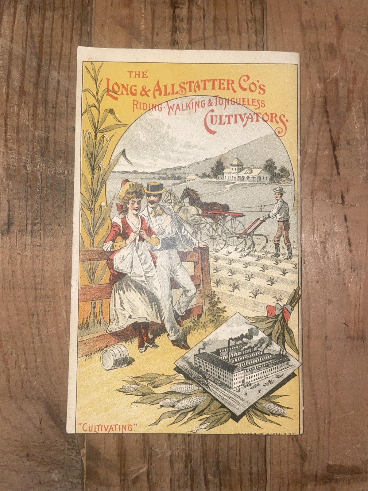 Antique Long & Allstatter Co Rakes and Cultivators Catalog Hamilton, Ohio