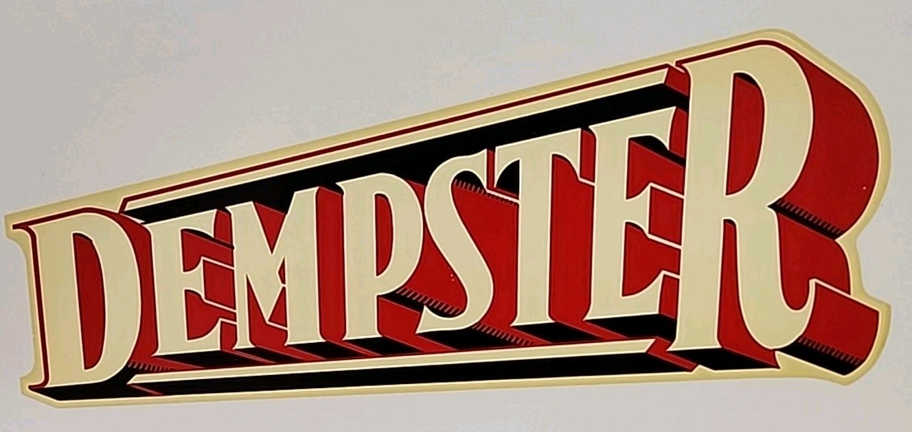 Dempster Mill Water Transfer Decal 8×17 Windmill Beatrice NE Nebraska Nebr