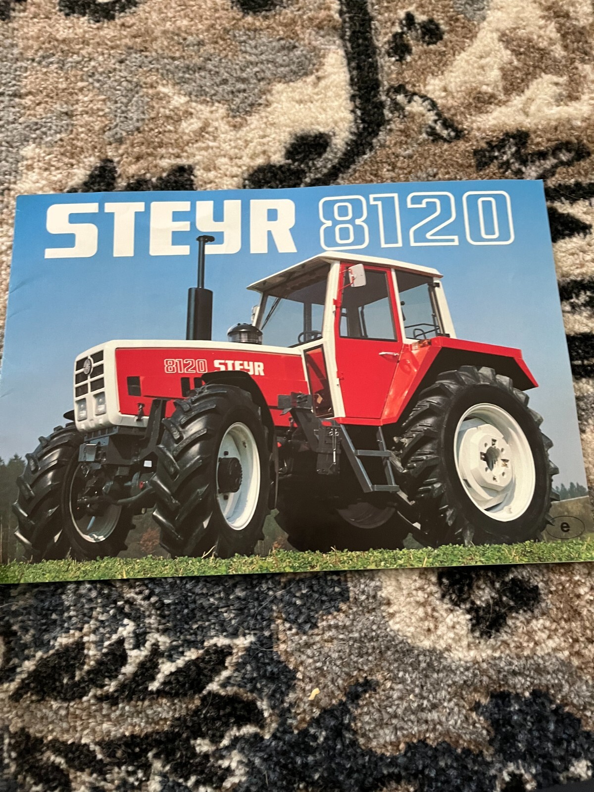 Steyr 8120 Tractor Brochure FCCA