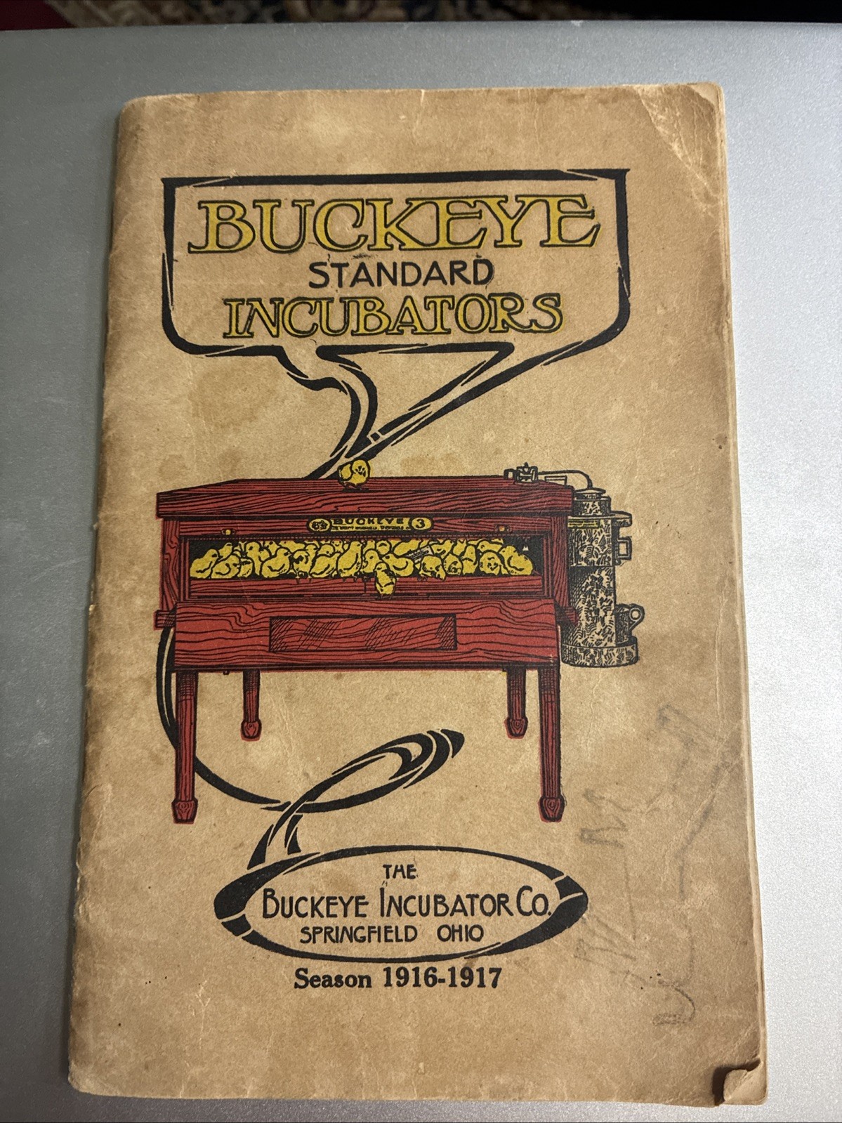 1916-1917 Buckeye standard Incubators Salesman Booklet