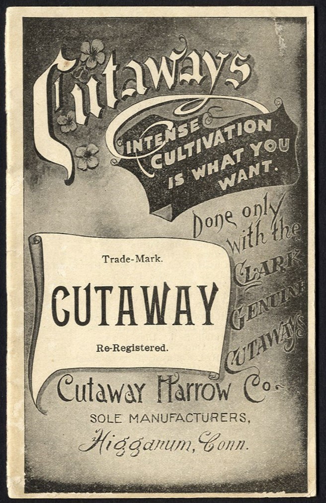 Farm Machinery CATALOG c 1900 CUTAWAY HARROW CO Higganum CT Illustrated 31 pgs