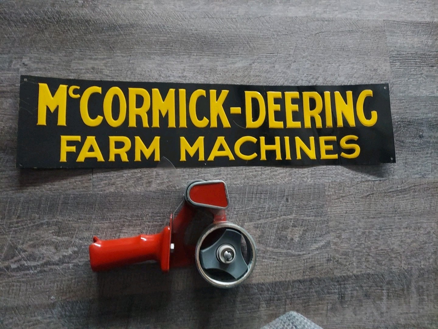 McCormick-Deering Farm Machines Metal Sign