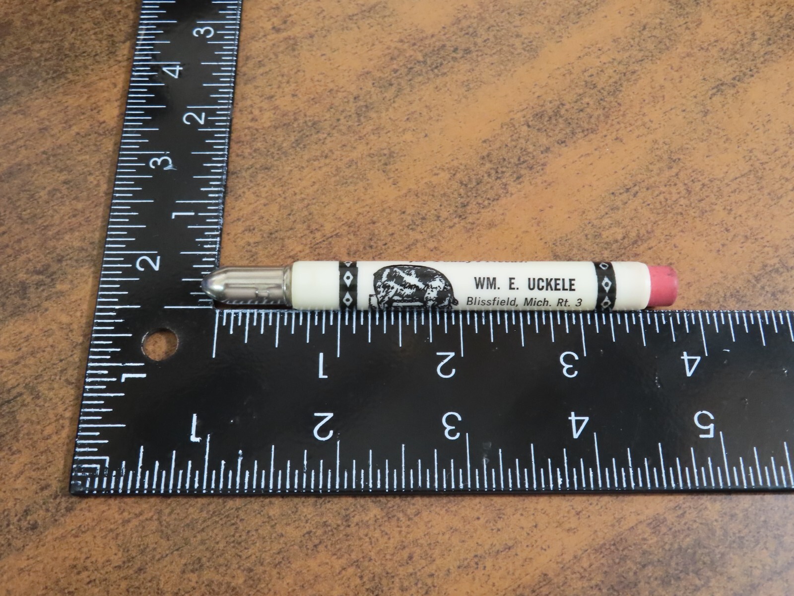 Wm E Uckele Spots The Breed For Today&rsquo;s Needs Blissfield Michigan Pencil Eraser