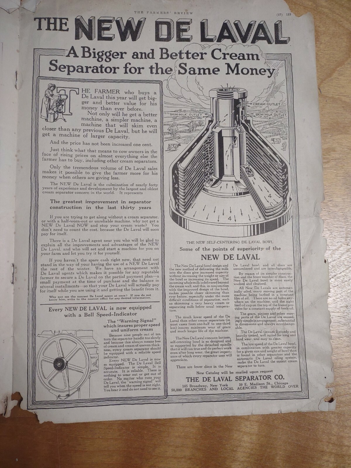 The Farmers Review February 3rd 1917 Weekly Magazine John Deere -Rock island ads