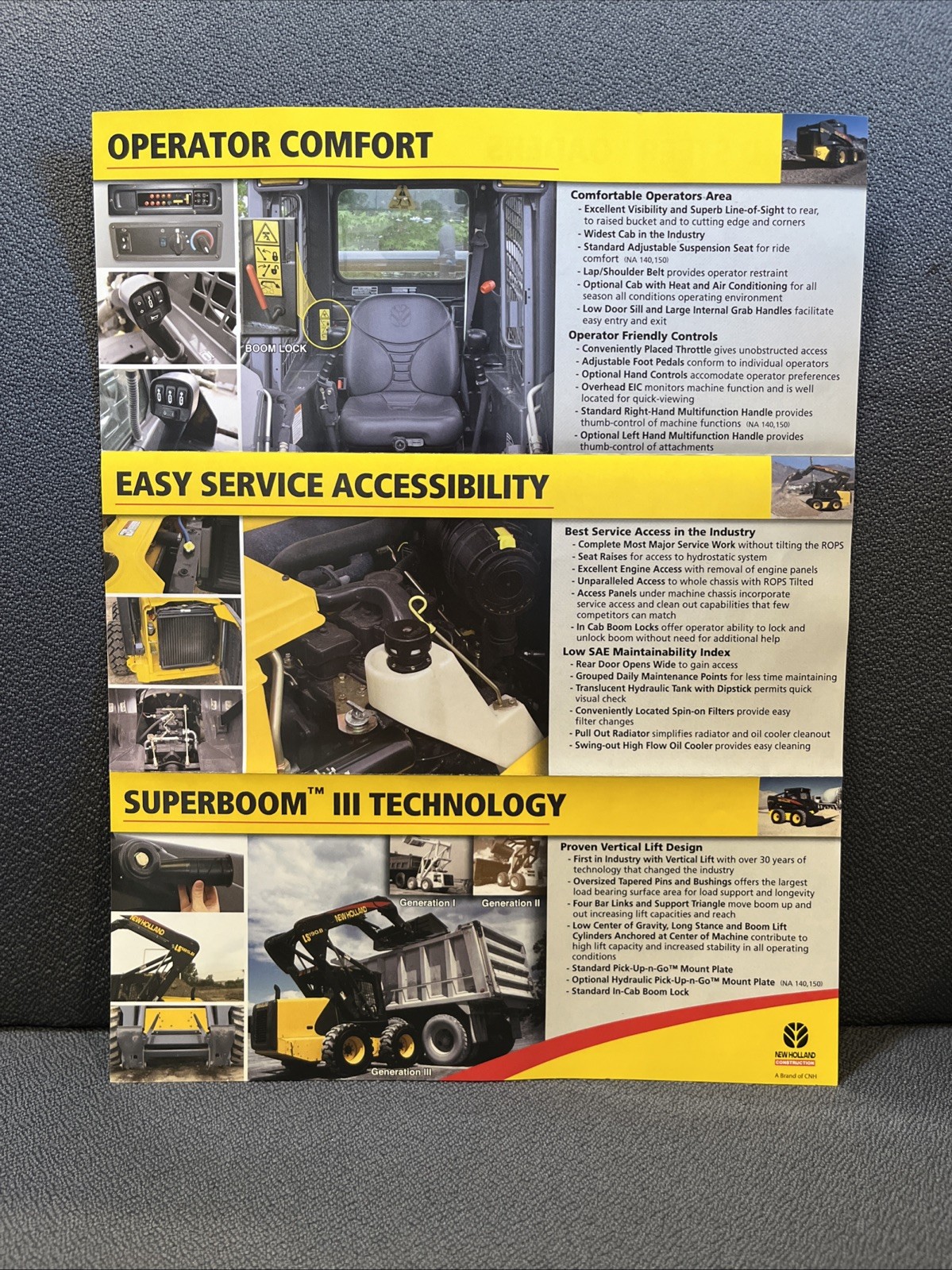 New Holland LS Series Skid Steer Sals Brochure