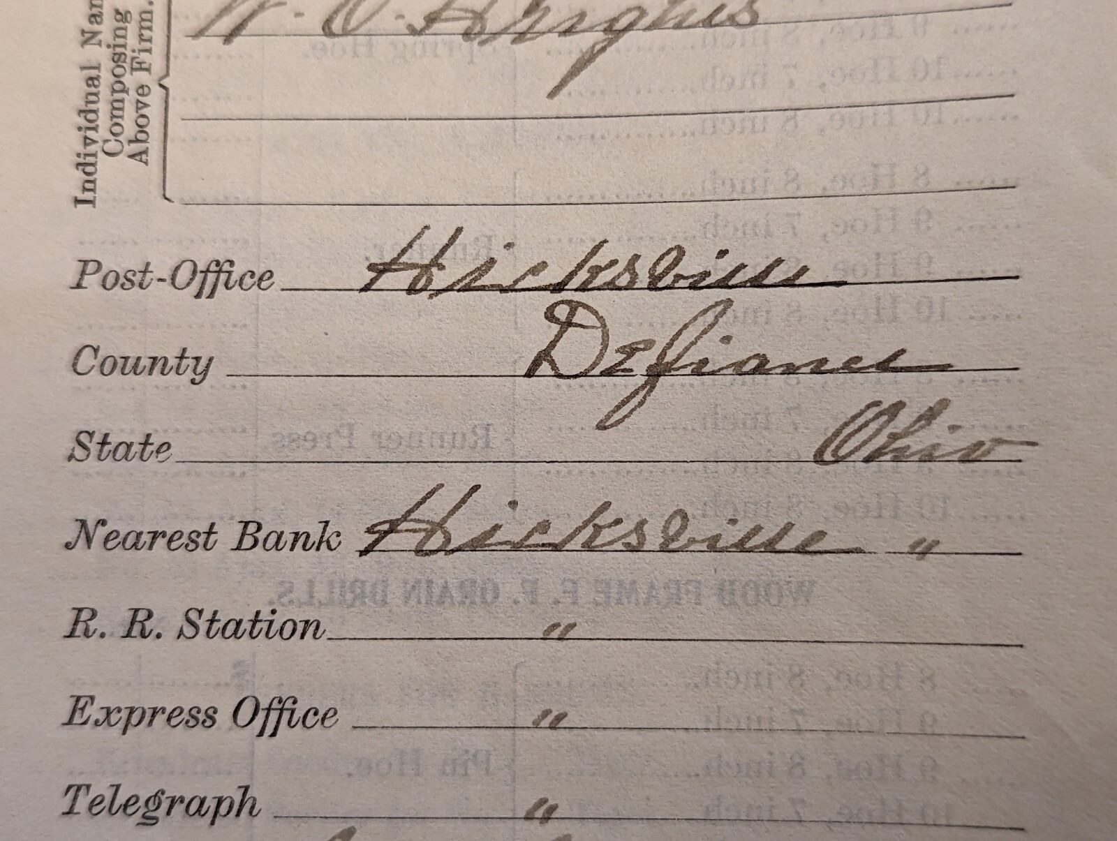 THE STODDARD MGF. CO. DAYTON, OHIO. 1897. FARM IMPLEMENTS CONTRACT.