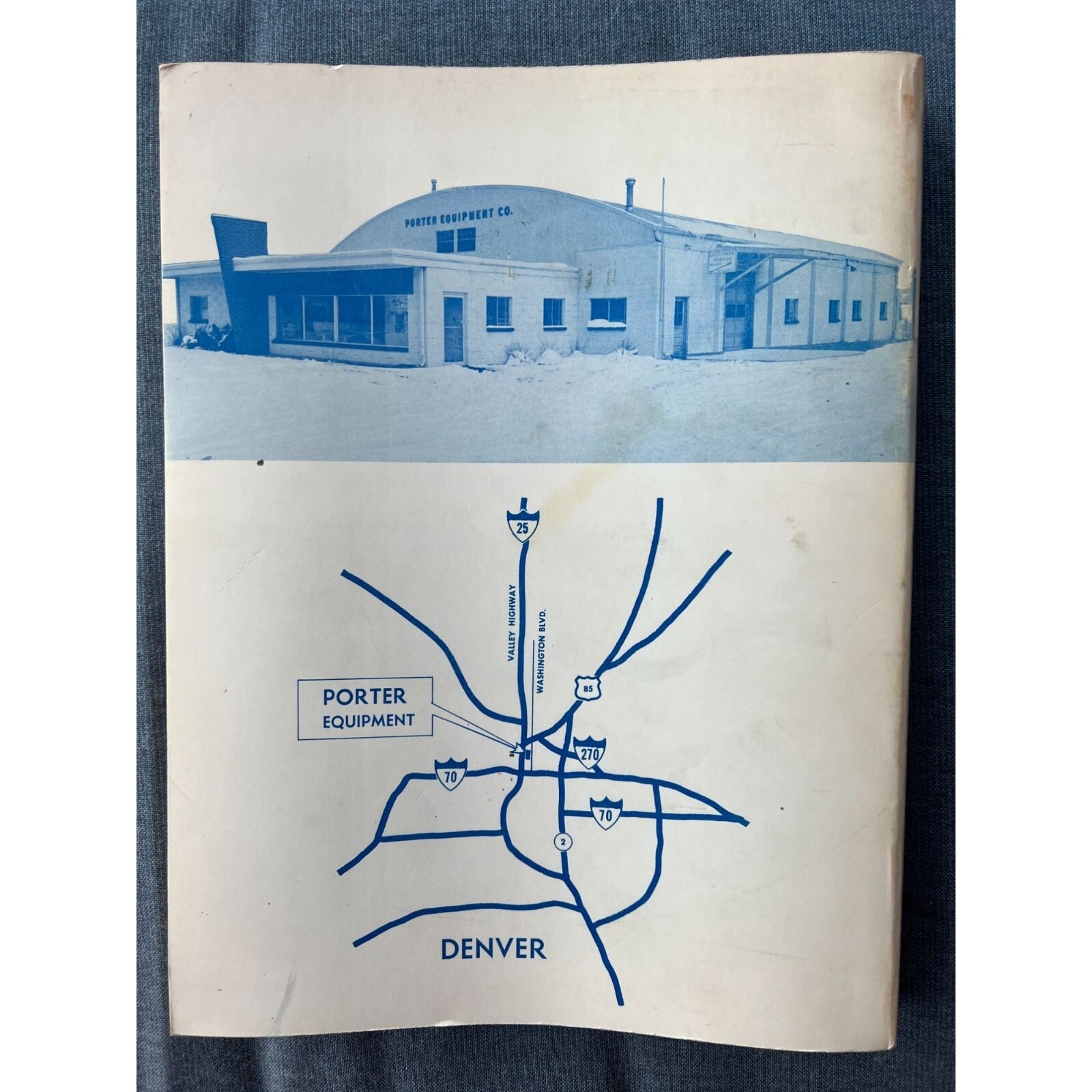 1973 Porter Equipment Company Farm Industrial & Outdoor Counter Catalog Vintage