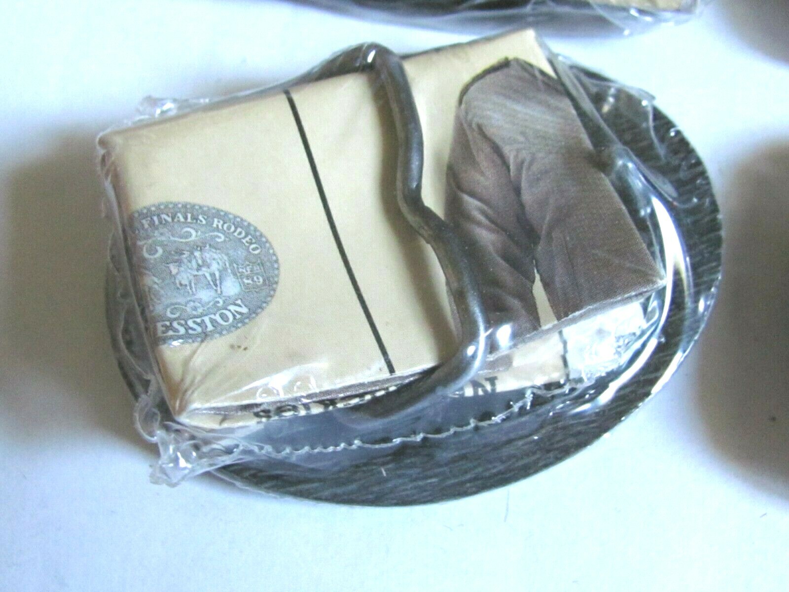 1987 89 90 91 Hesston National Finals Rodeo Youth Farm Belt Buckle