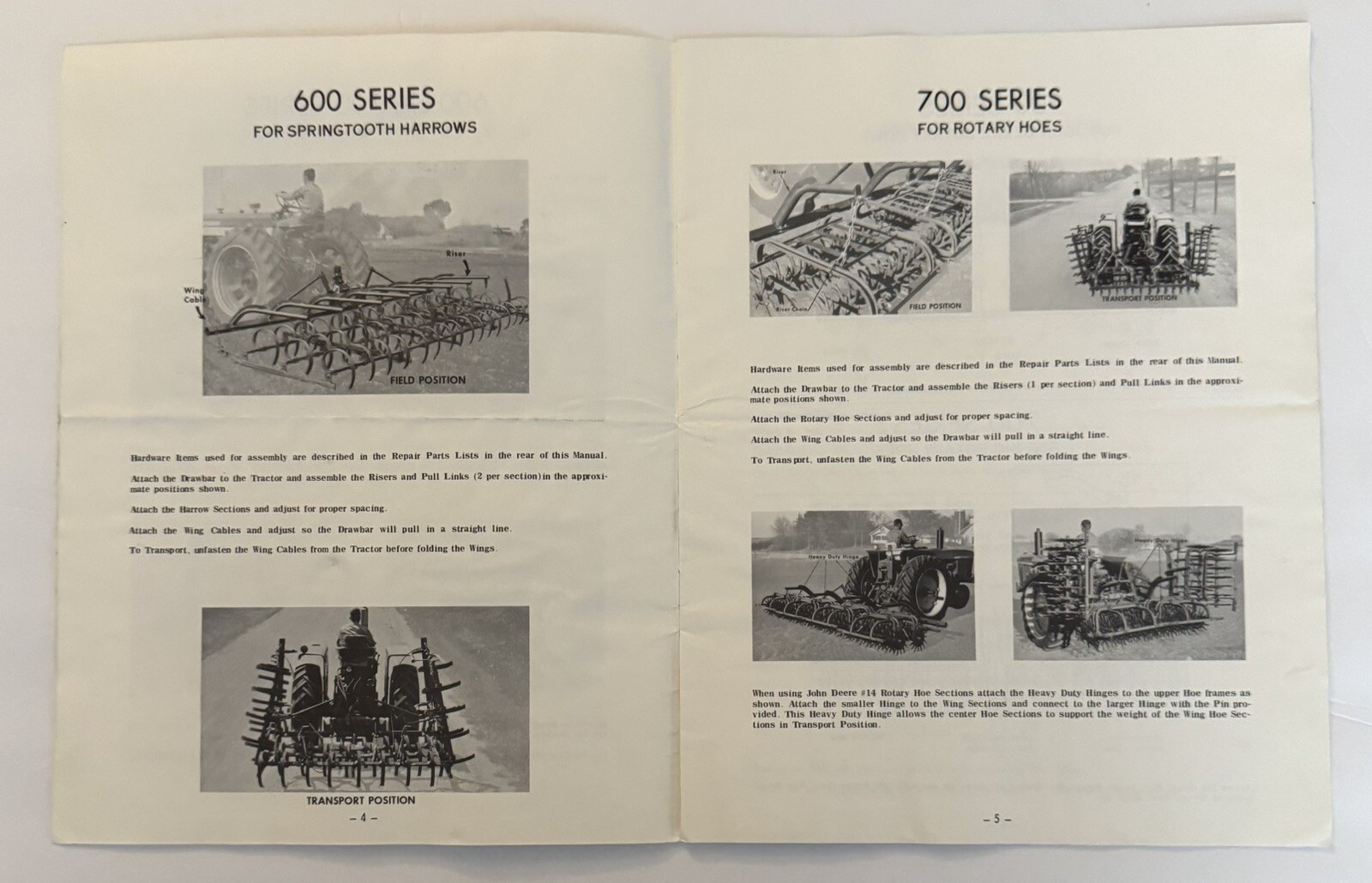 Vintage 1960&rsquo;s Noble Manufacturing Co. Farm Agriculture Equipment Catalog