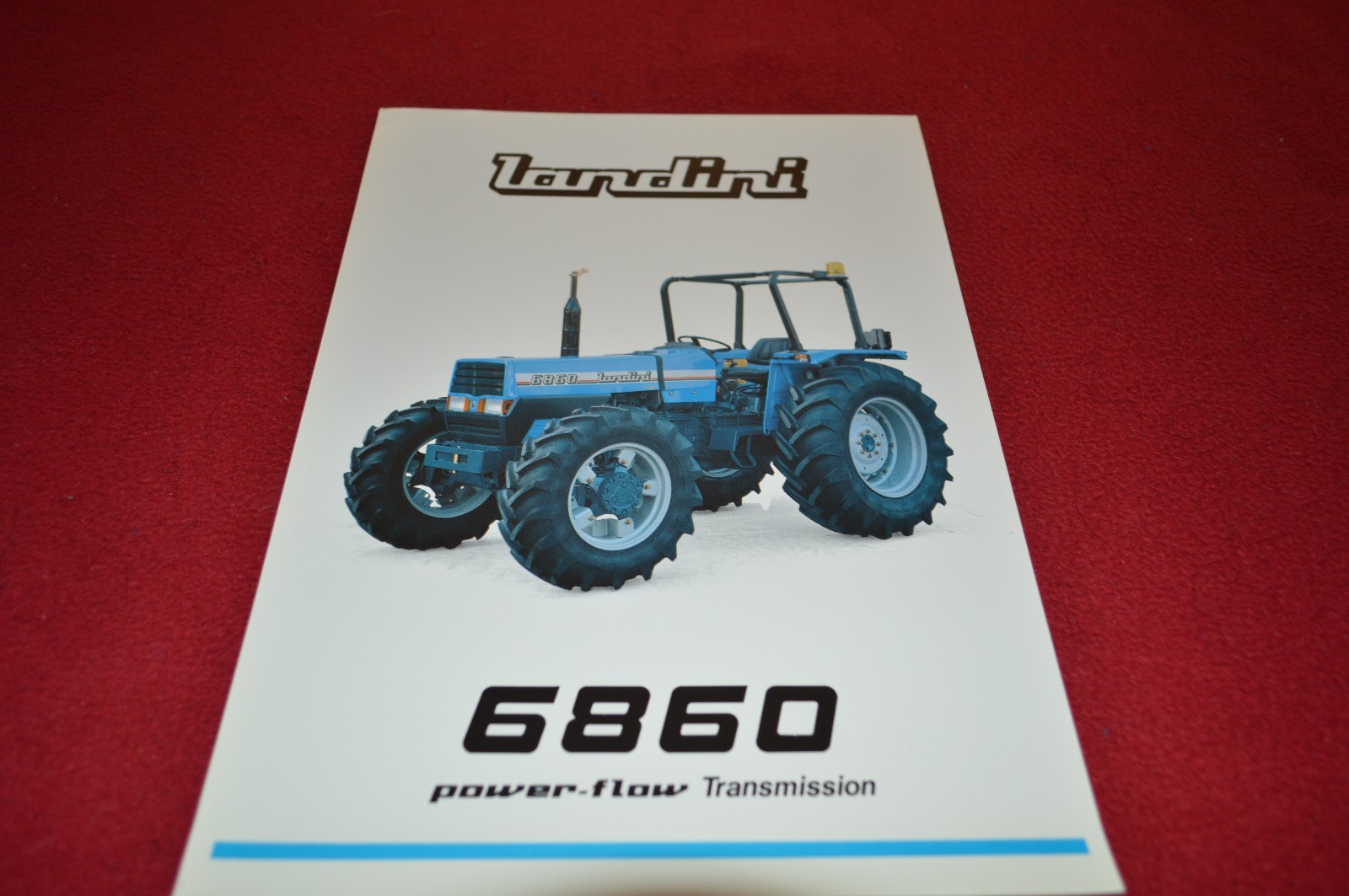 Landini 6860 Tractor Dealers Brochure DCPA