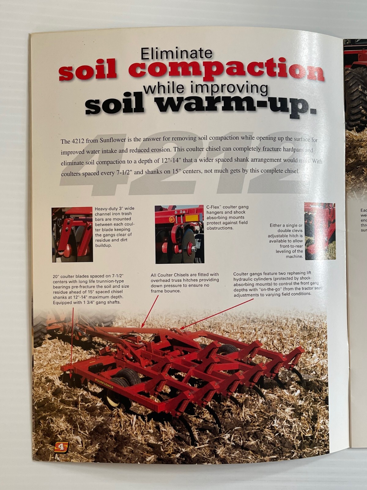 Sunflower – Primary Tillage Tools – Sales Brochure *Original Brochure* 2002