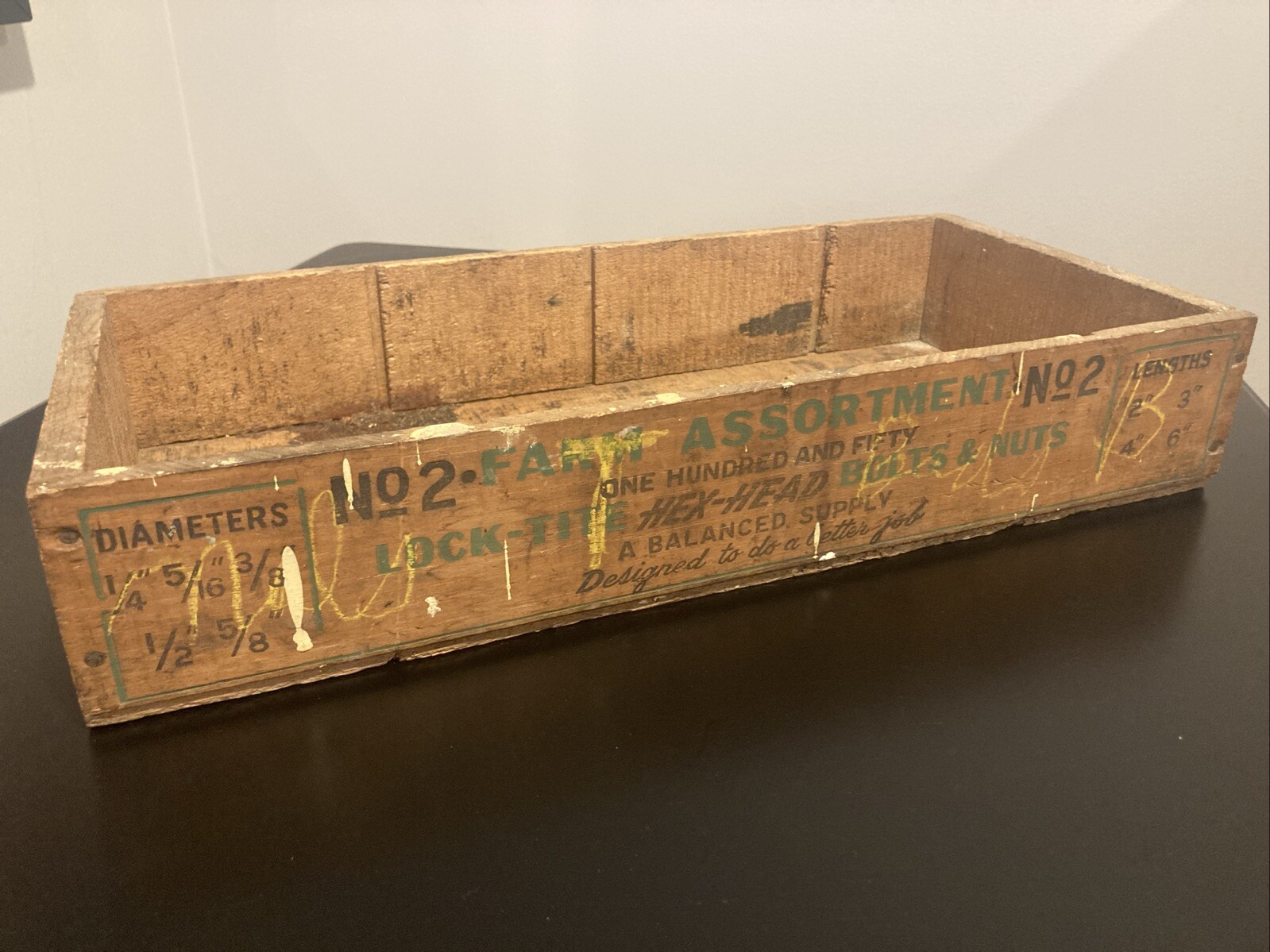 Vintage Crate Lewis Bolt & Nut Company, Farm Assortment