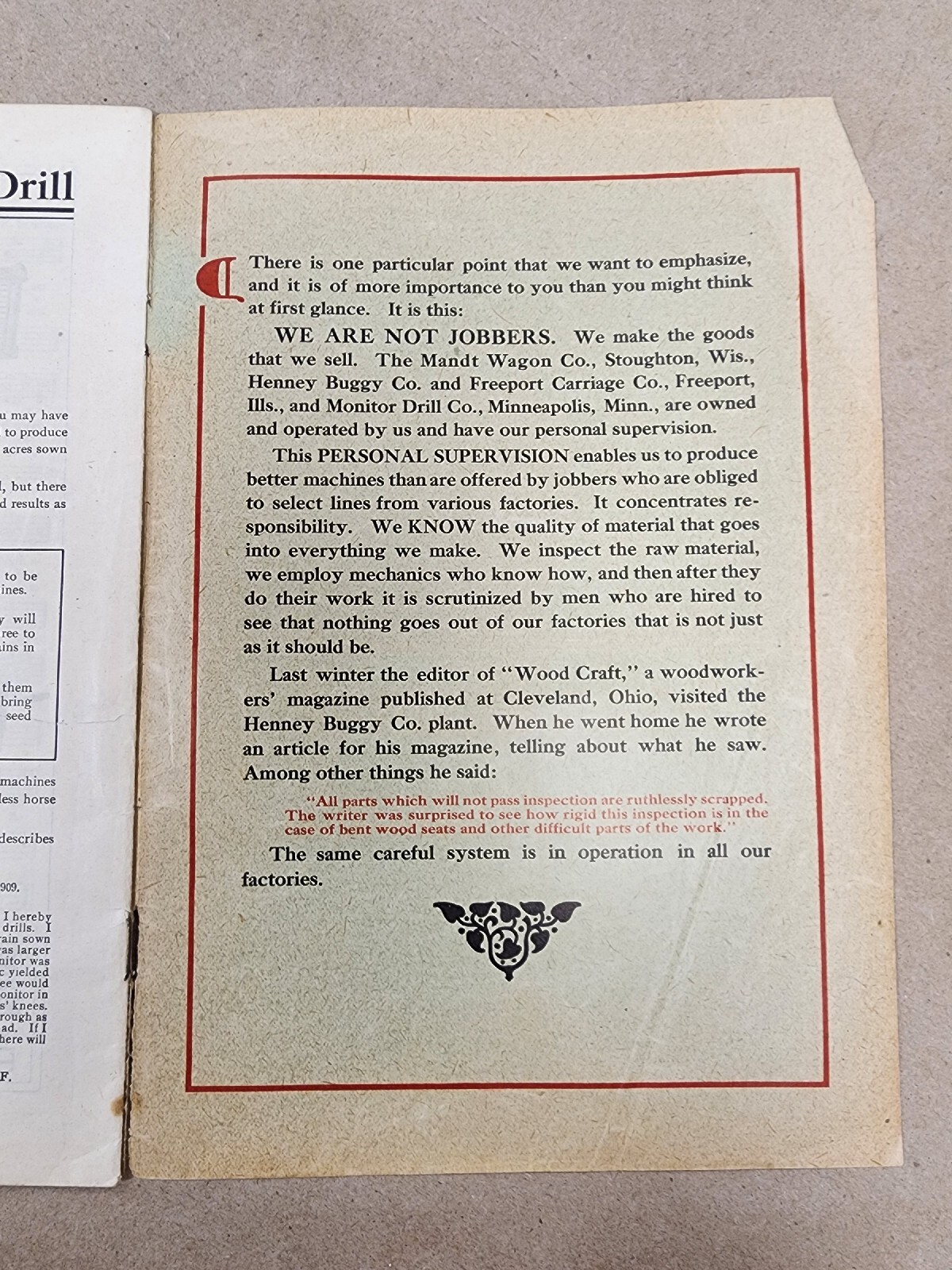 Flying Dutchman Souvenir Song Book Advertising Moline Plow Co Moline, IL
